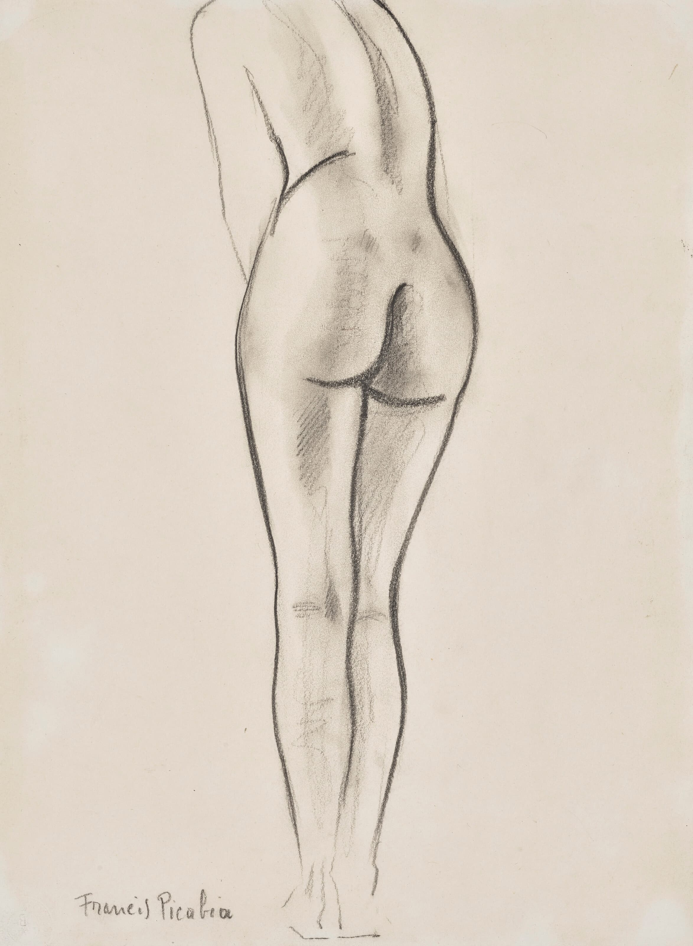 《不倒退》（Not backwards）｜弗朗西斯·皮卡比亚 Francis Picabia｜约1939–1940