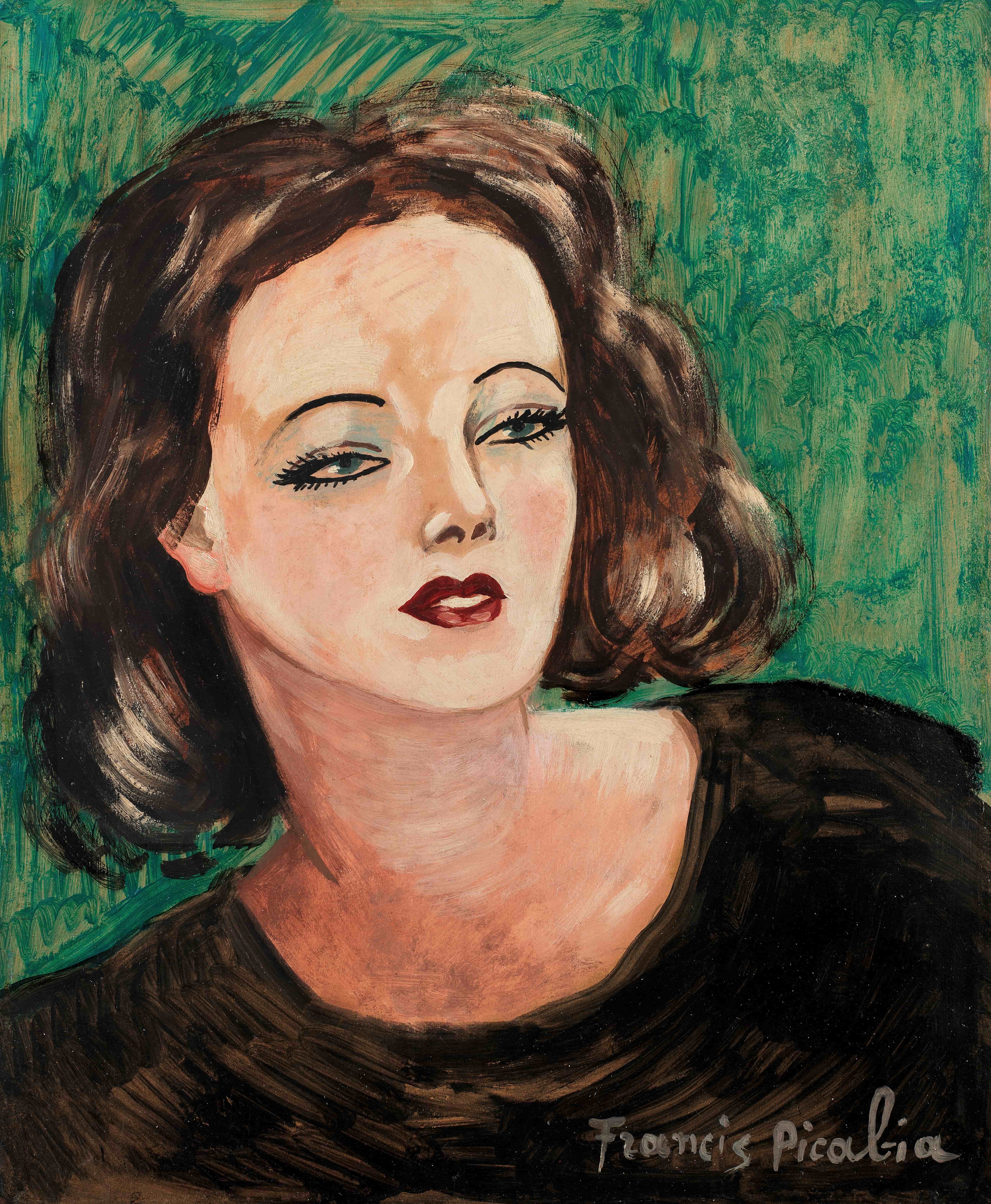 《无题》（Untitled）｜弗朗西斯·皮卡比亚 Francis Picabia｜约1940–1942