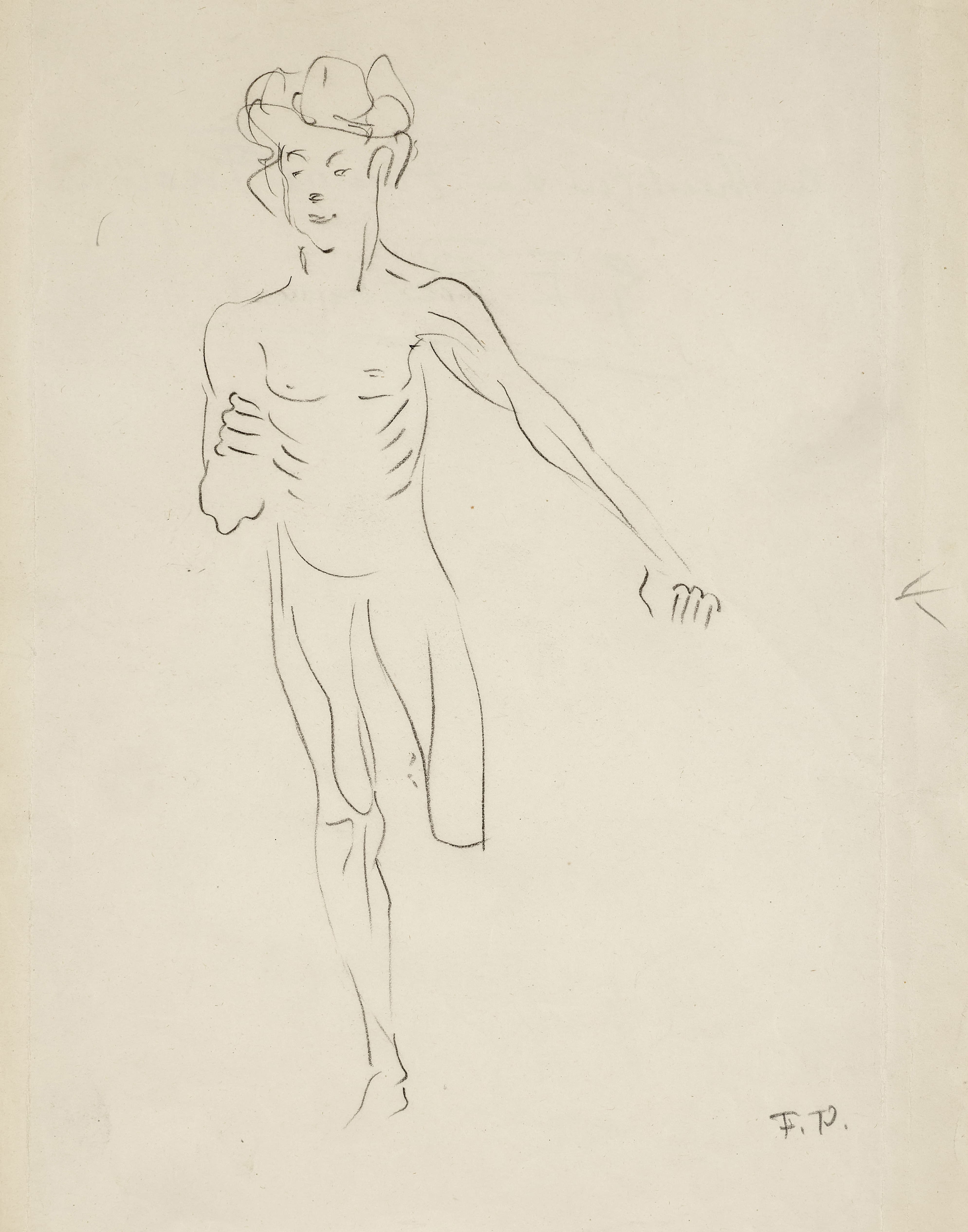 《无题》（Untitled）｜弗朗西斯·皮卡比亚 Francis Picabia｜约1940