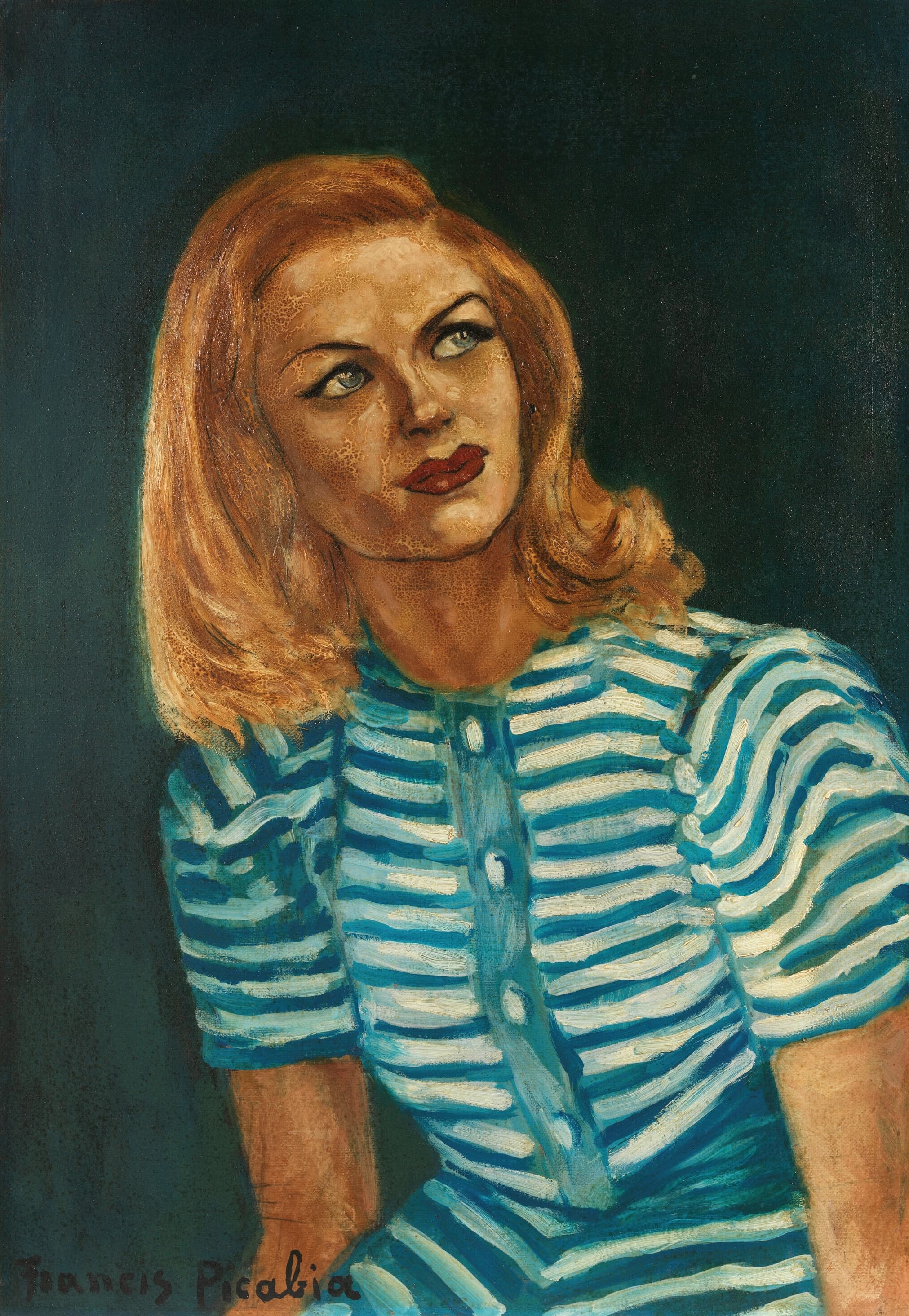《无题》（Untitled）｜弗朗西斯·皮卡比亚 Francis Picabia｜1942–1943