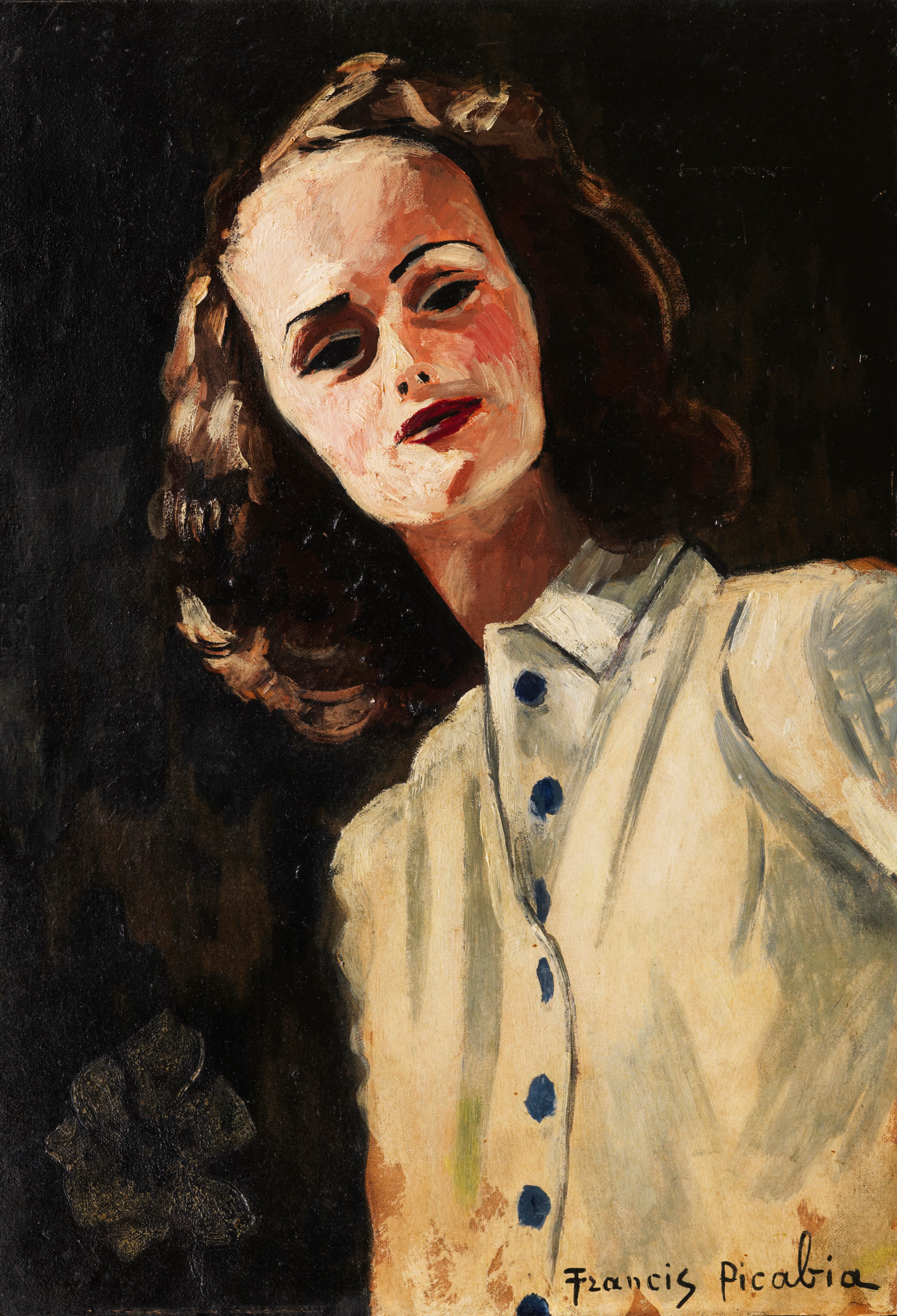 《阻力》（The resistance）｜弗朗西斯·皮卡比亚 Francis Picabia｜1943
