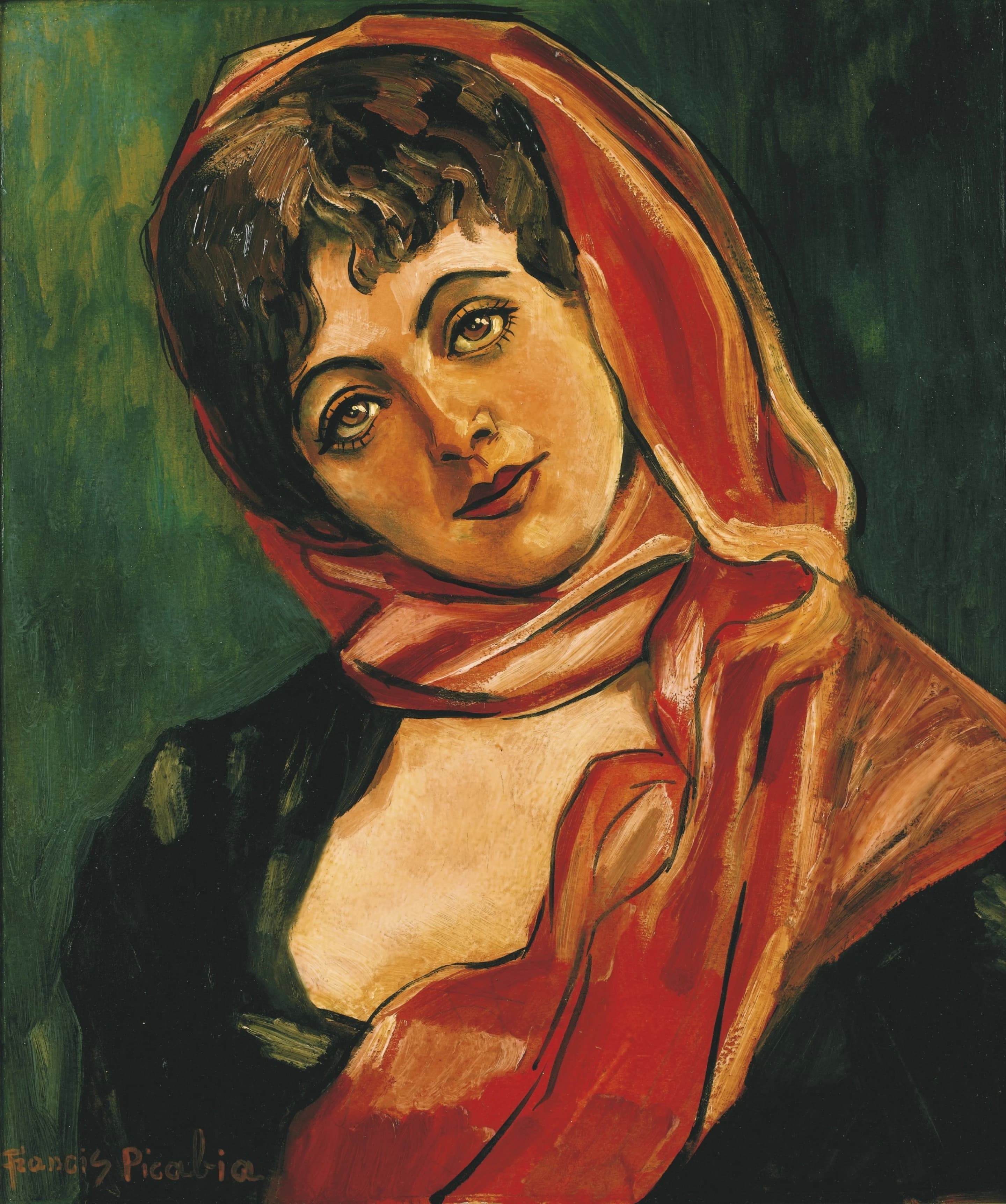 《女人的脸》（Woman's Face）｜弗朗西斯·皮卡比亚 Francis Picabia｜不明