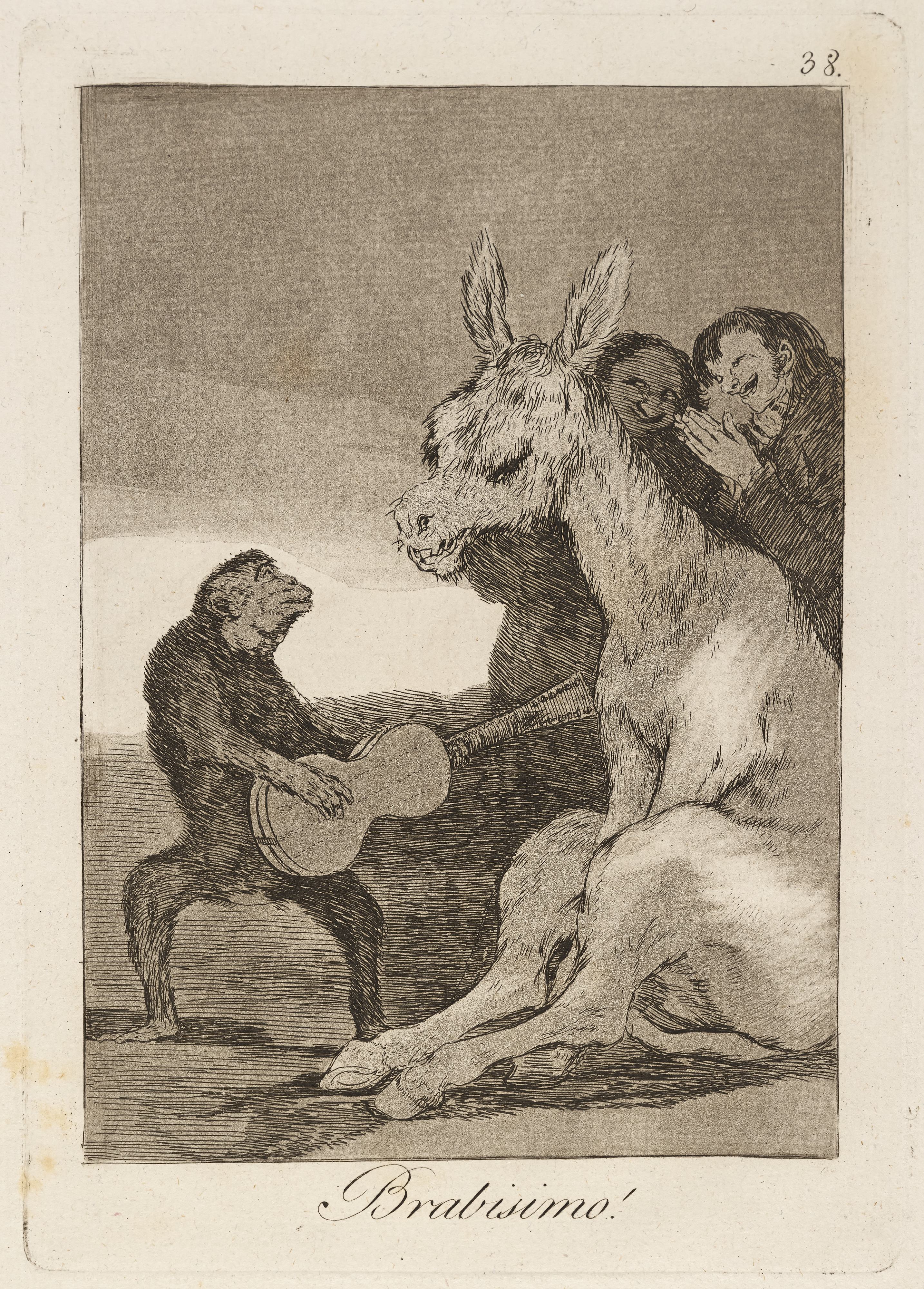 《杰出的！ （太棒了！）》（Brilliant! (Bravo!)）｜弗朗西斯科·戈雅 Francisco de Goya｜1796–1797