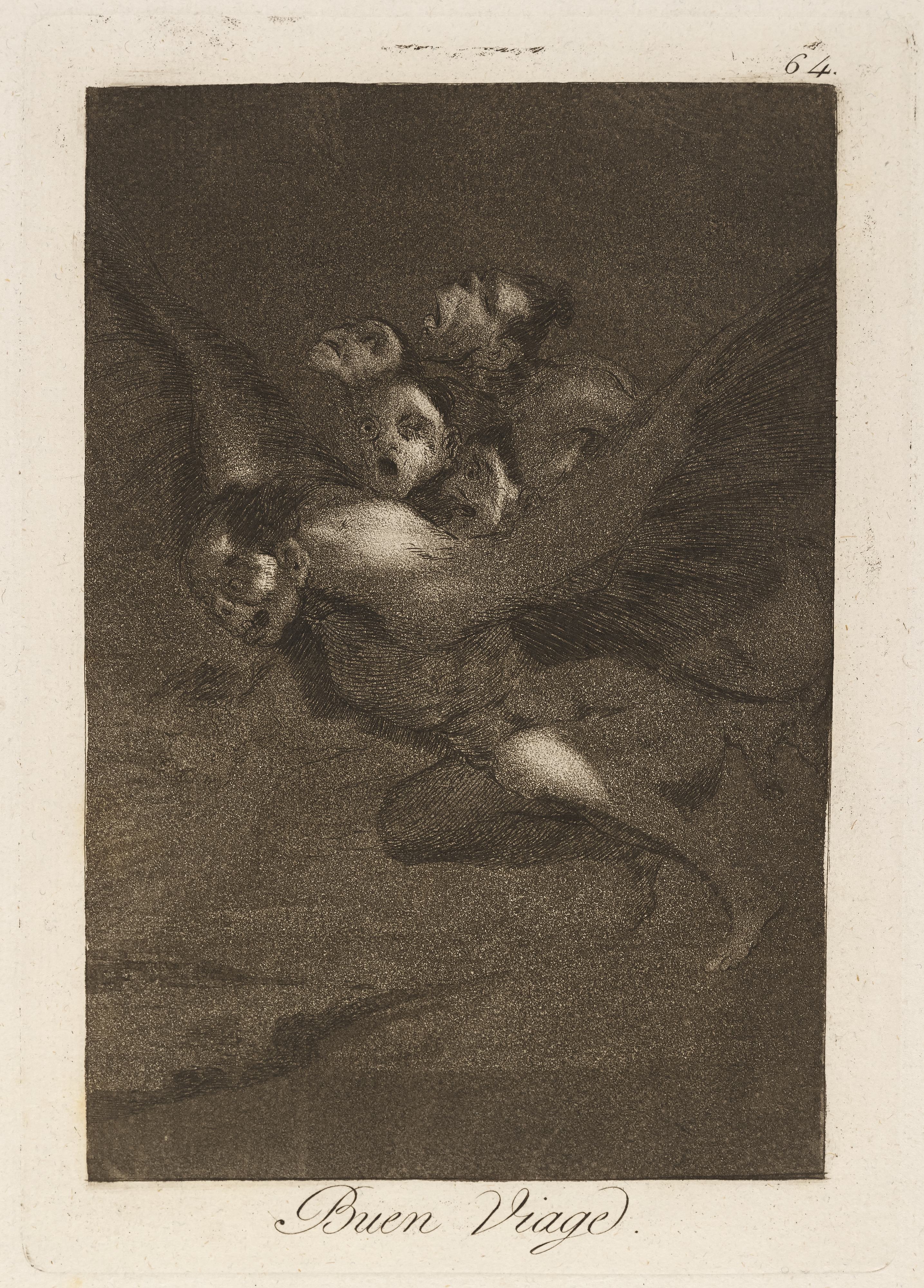 《布恩·维亚吉。 （祝你旅途愉快。）》（Buen Viage. (Have a good trip.)）｜弗朗西斯科·戈雅 Francisco de Goya｜1796–1797