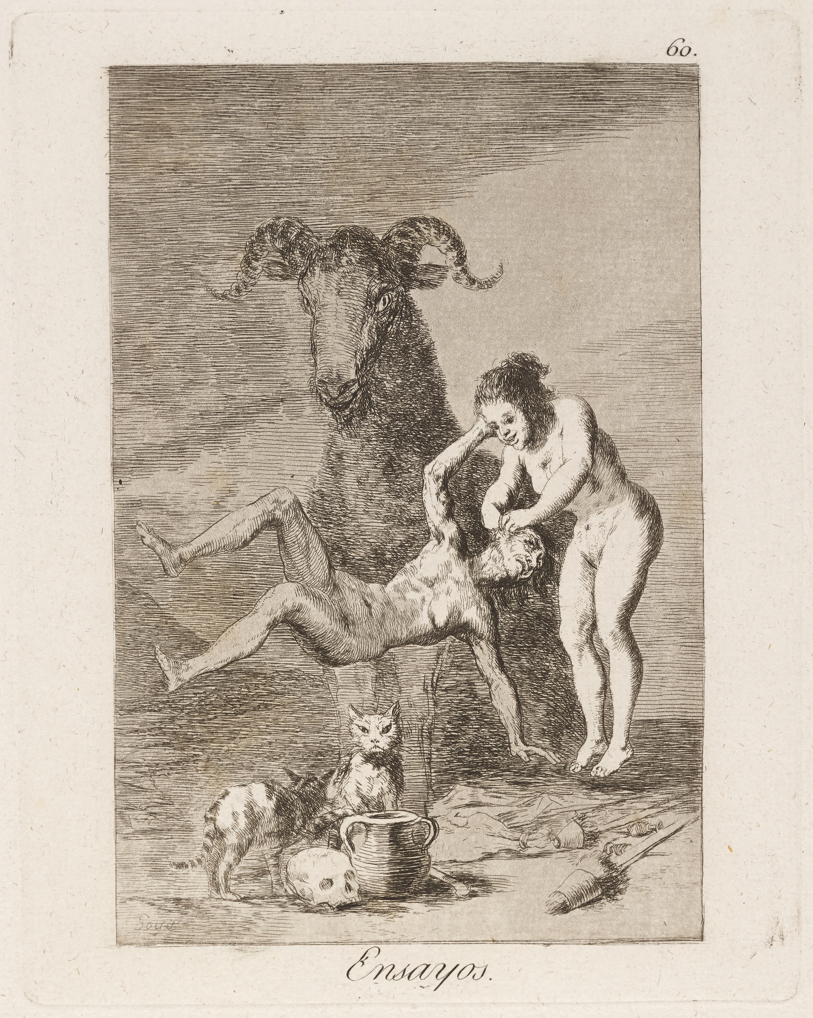 《散文。 （试验。）》（Essays. (Trials.)）｜弗朗西斯科·戈雅 Francisco de Goya｜1796–1797