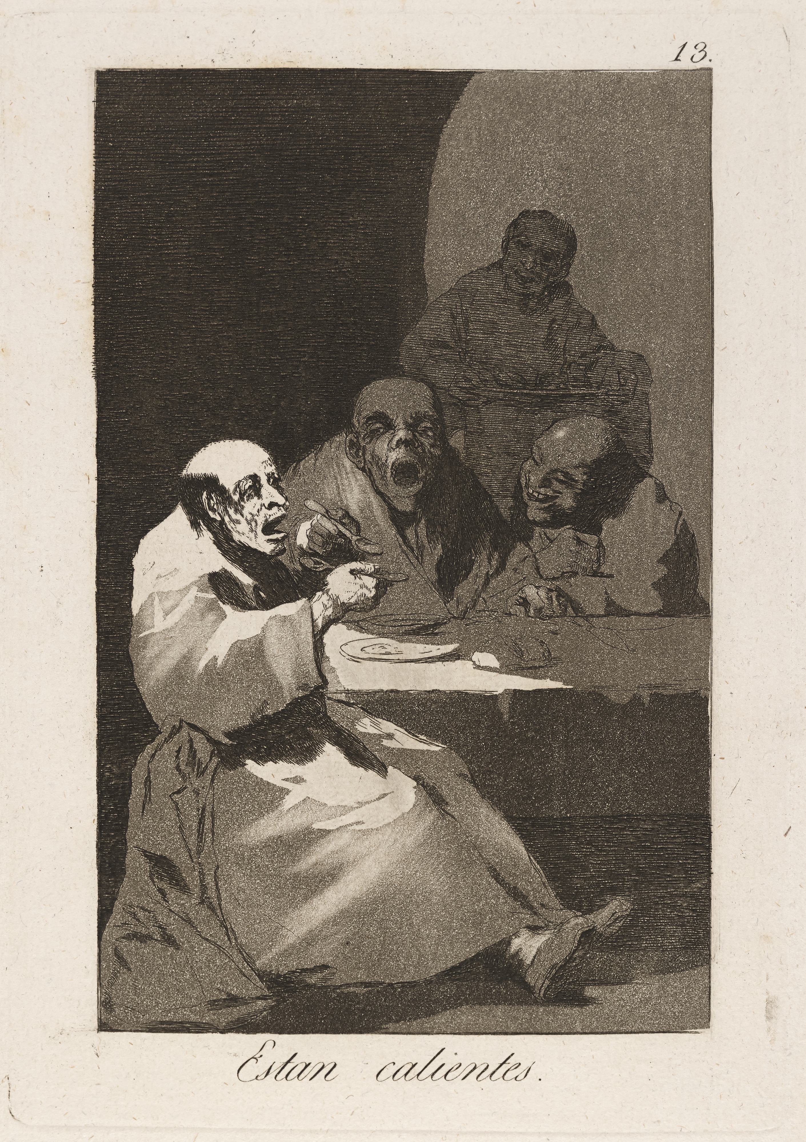 《他们很热。 （它们很热。）》（They are hot. (They are hot.)）｜弗朗西斯科·戈雅 Francisco de Goya｜1796–1797
