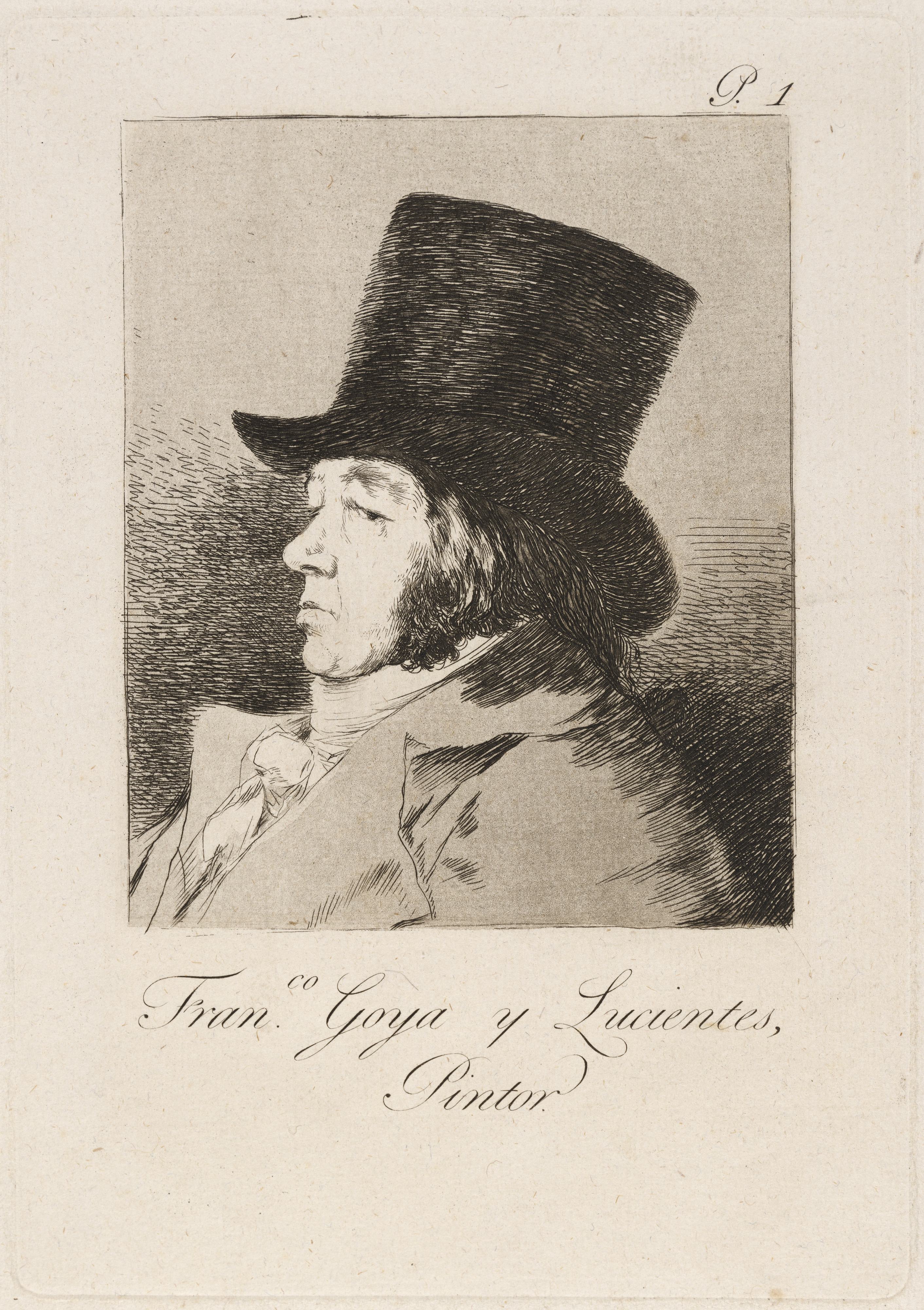 《弗朗西斯科·戈雅·卢森特斯，画家（Francisco Goya y Lucientes，画家）》（Francisco Goya y Lucientes, Painter (Francisco Goya y Lucientes, painter)）｜弗朗西斯科·戈雅 Francisco de Goya｜1796–1797