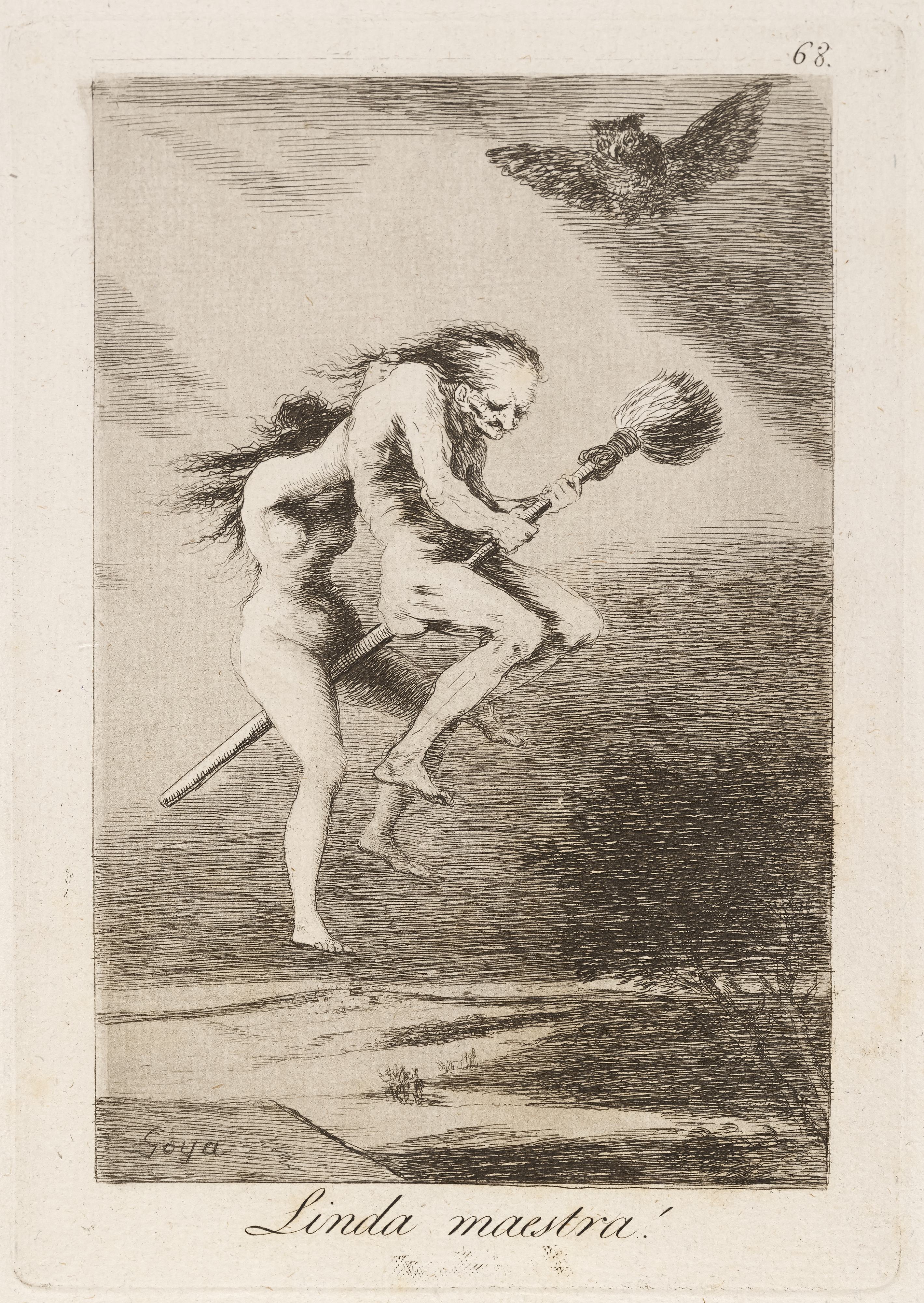 《琳达大师！ （好漂亮的老师！）》（Linda maestra! (Pretty teacher!)）｜弗朗西斯科·戈雅 Francisco de Goya｜1796–1797