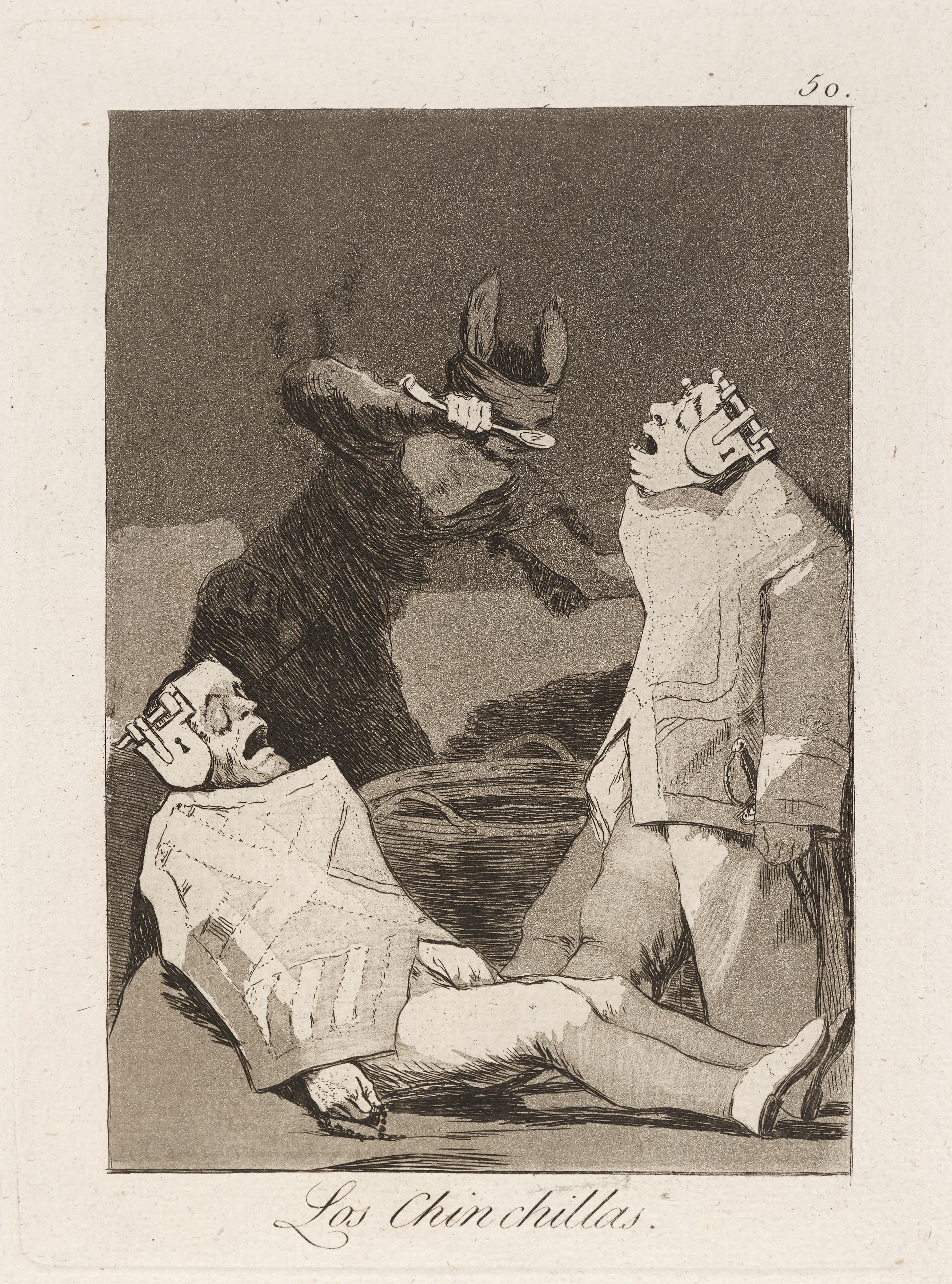 《龙猫。 （龙猫。）》（The Chinchillas. (The Chinchillas.)）｜弗朗西斯科·戈雅 Francisco de Goya｜1796–1797