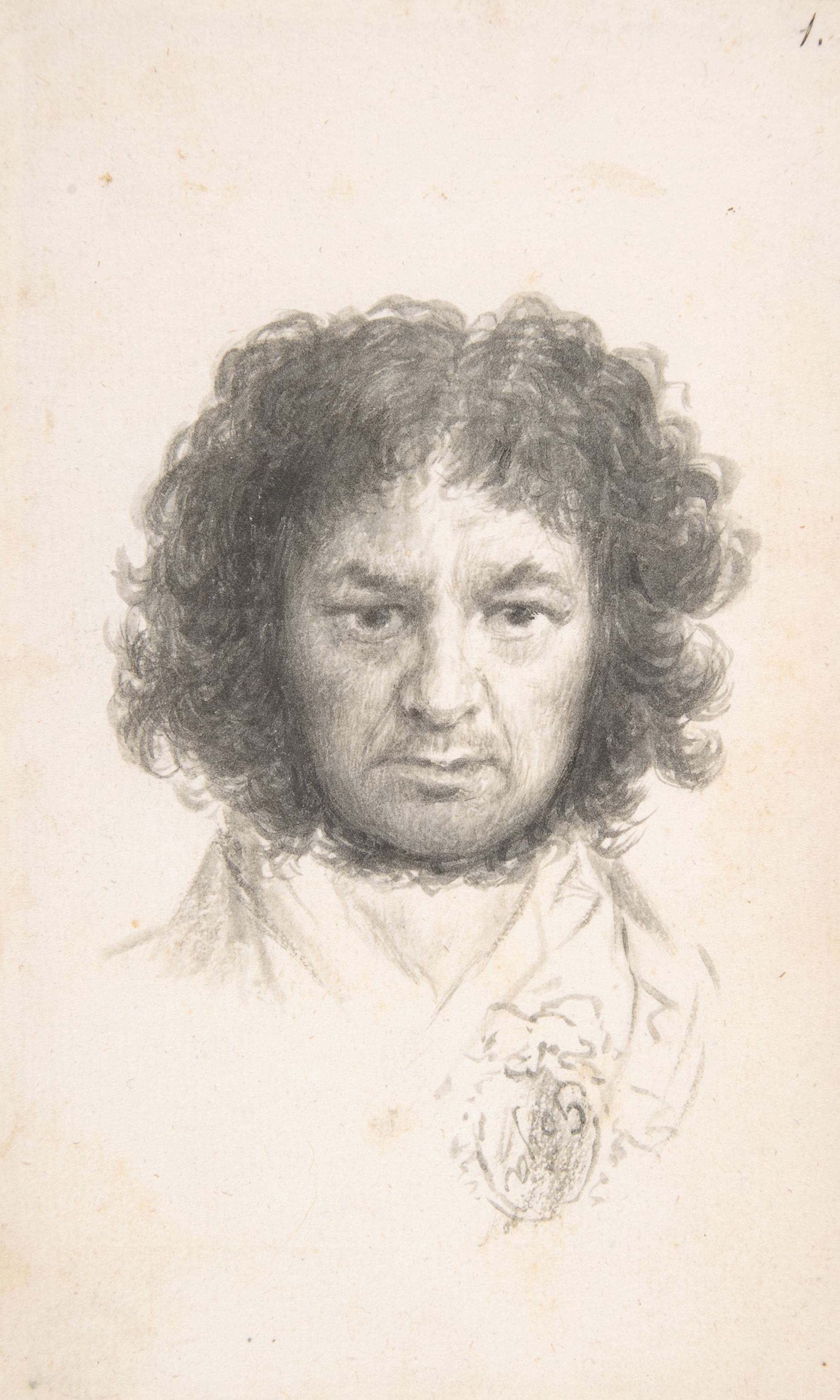 《自画像》（Self-portrait）｜弗朗西斯科·戈雅 Francisco de Goya｜约. 1796