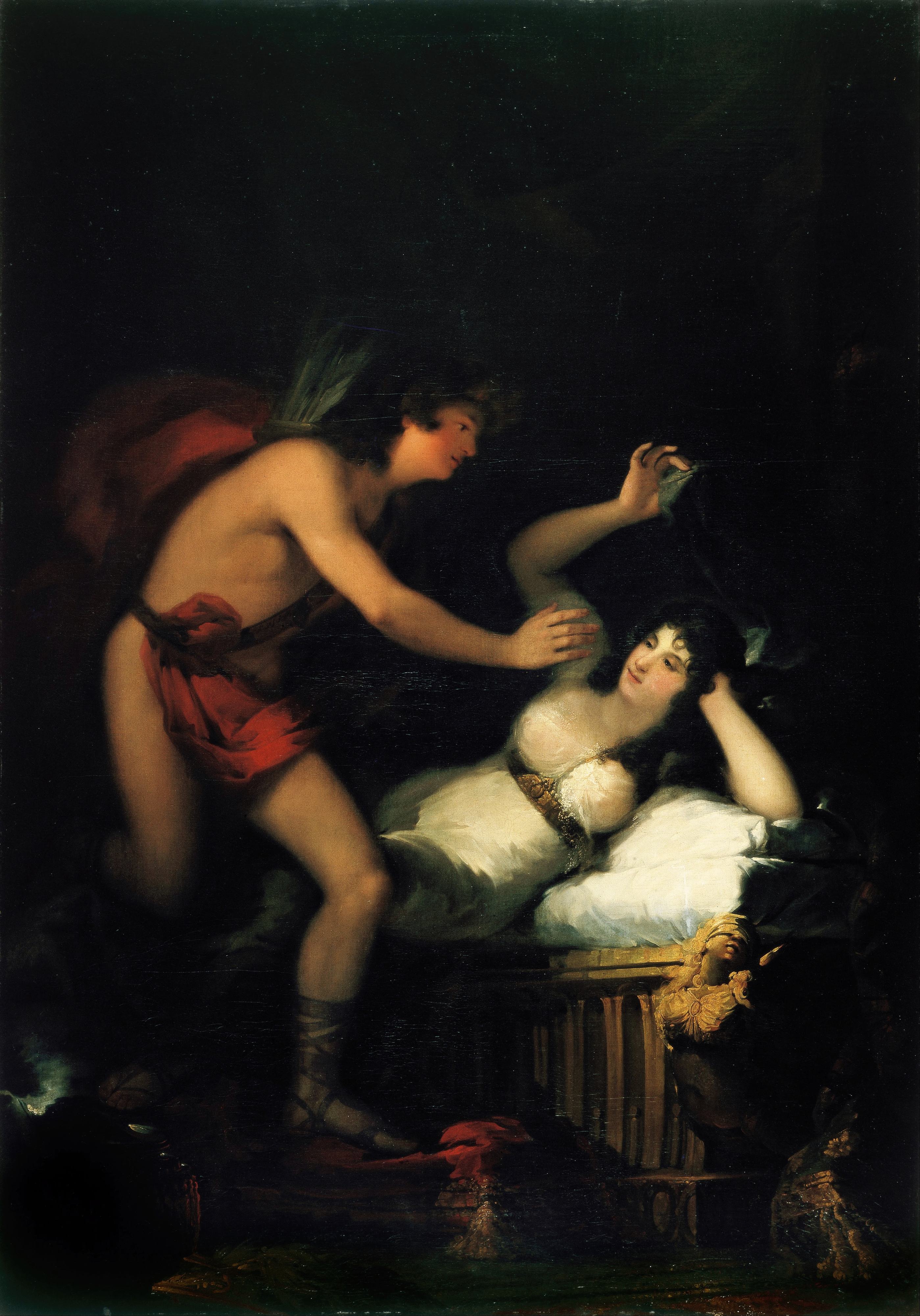 《爱情、丘比特和普赛克的寓言》（Allegory of Love, Cupid and Psyche）｜弗朗西斯科·戈雅 Francisco de Goya｜1798–1805