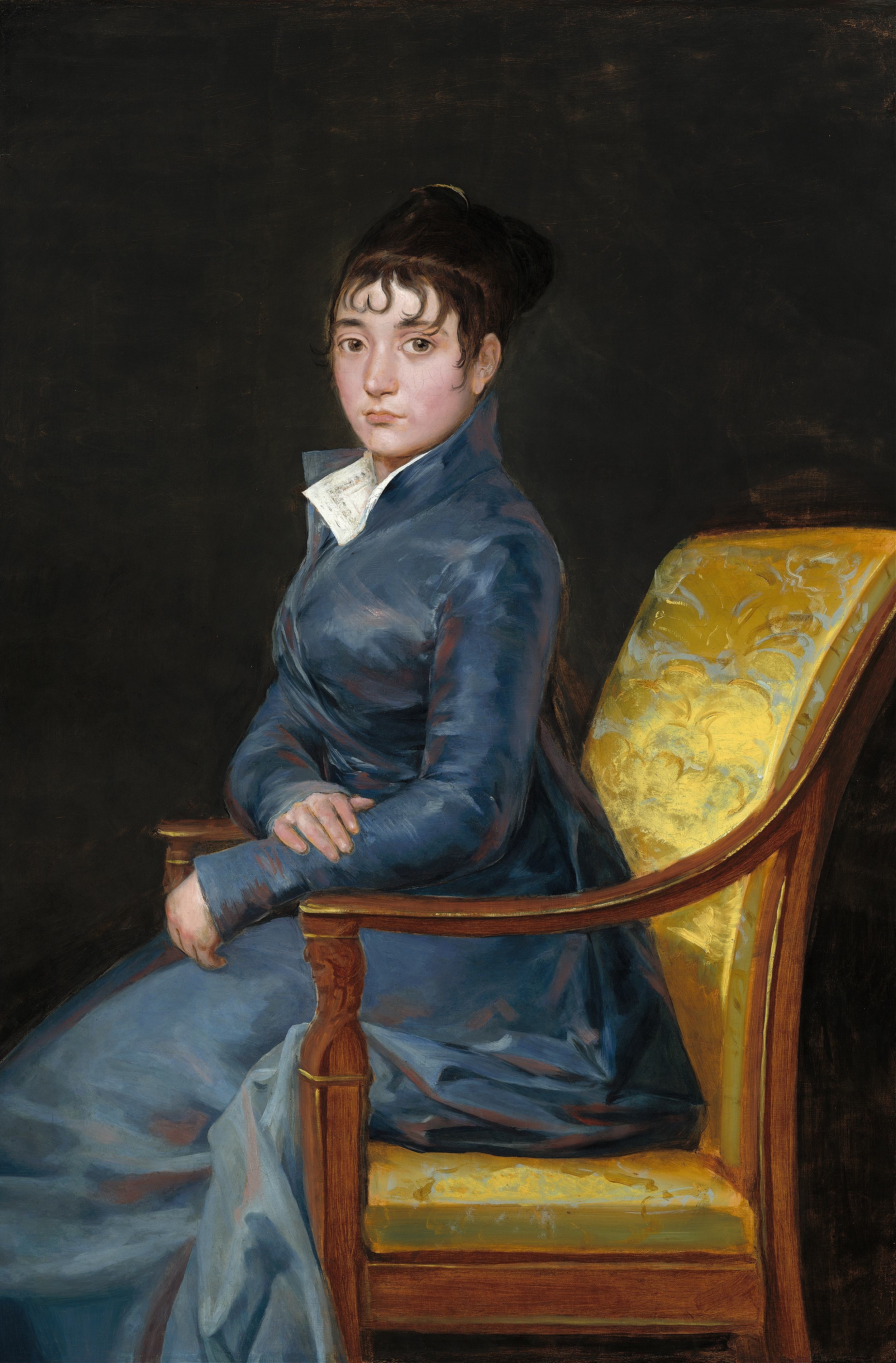 《特蕾莎·路易丝·德·苏雷达》（Thérèse Louise de Sureda）｜弗朗西斯科·戈雅 Francisco de Goya｜约. 1803–1804