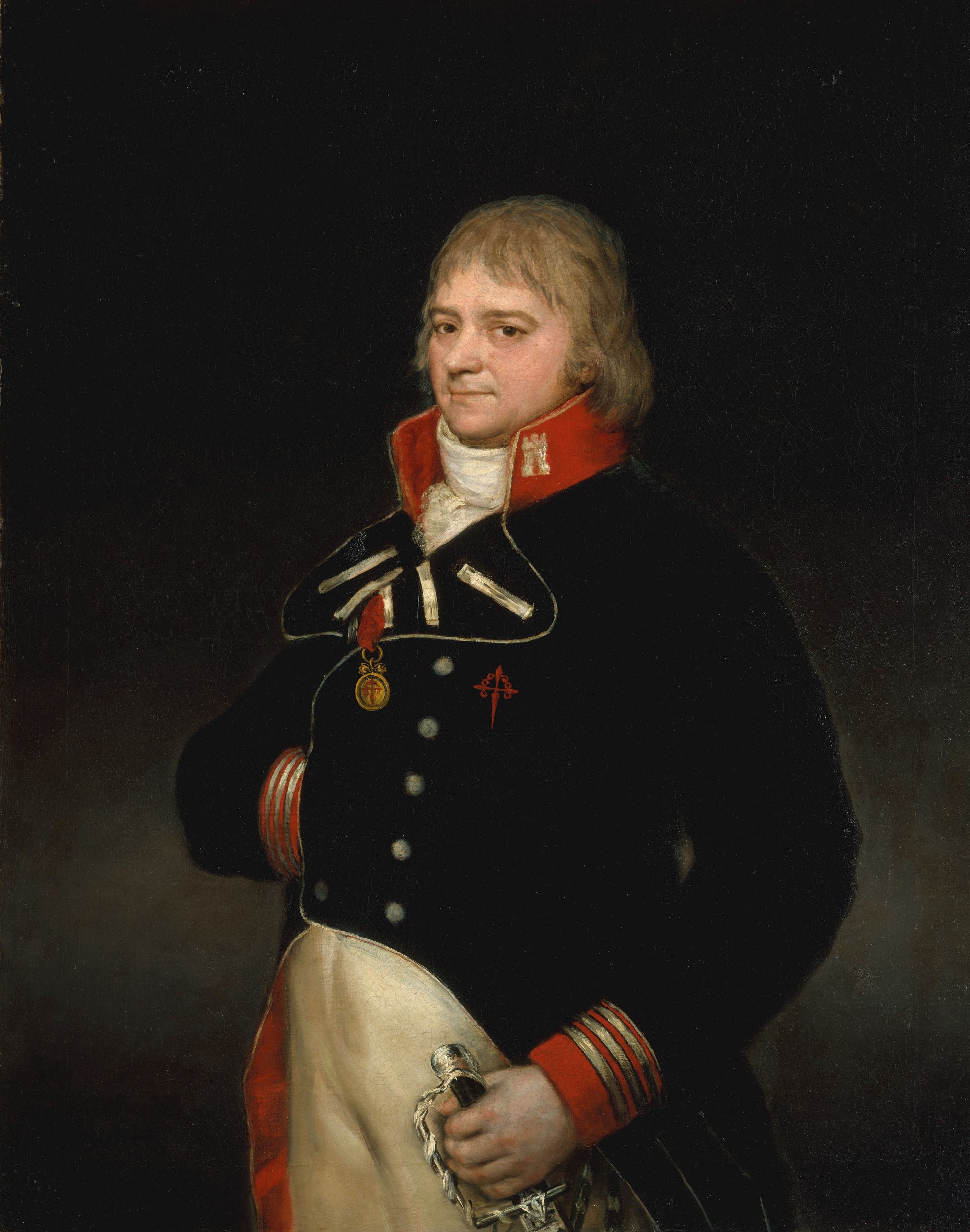 《伊格纳西奥·加西尼·奎拉尔特 (Ignacio Garcini y Queralt) (1752–1825)，工程师准将》（Ignacio Garcini y Queralt (1752–1825), Brigadier of Engineers）｜弗朗西斯科·戈雅 Francisco de Goya｜1804