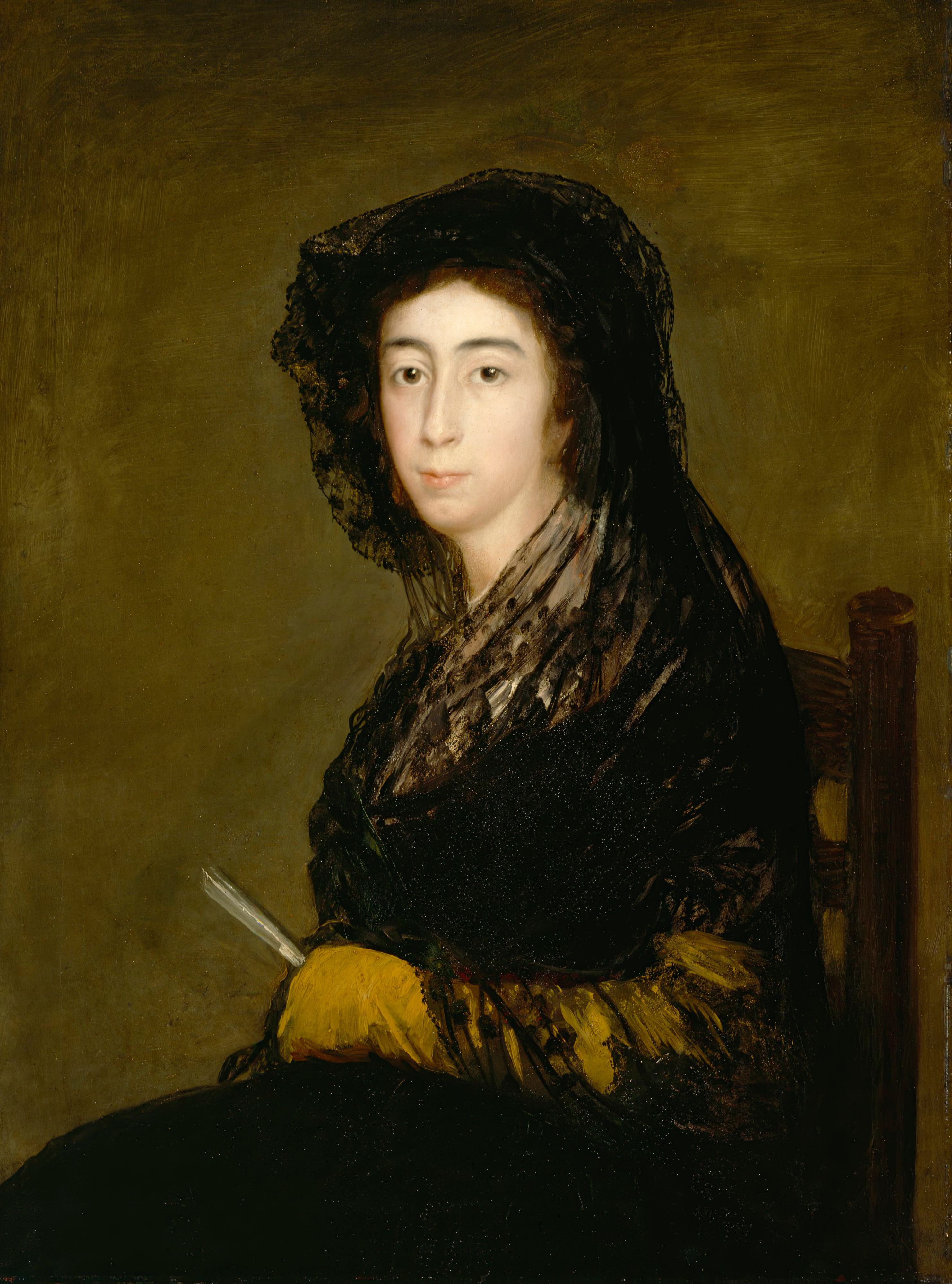 《阿玛利亚·博内尔斯·德科斯塔夫人》（Mrs. Amalia Bonells de Costa）｜弗朗西斯科·戈雅 Francisco de Goya｜约. 1805