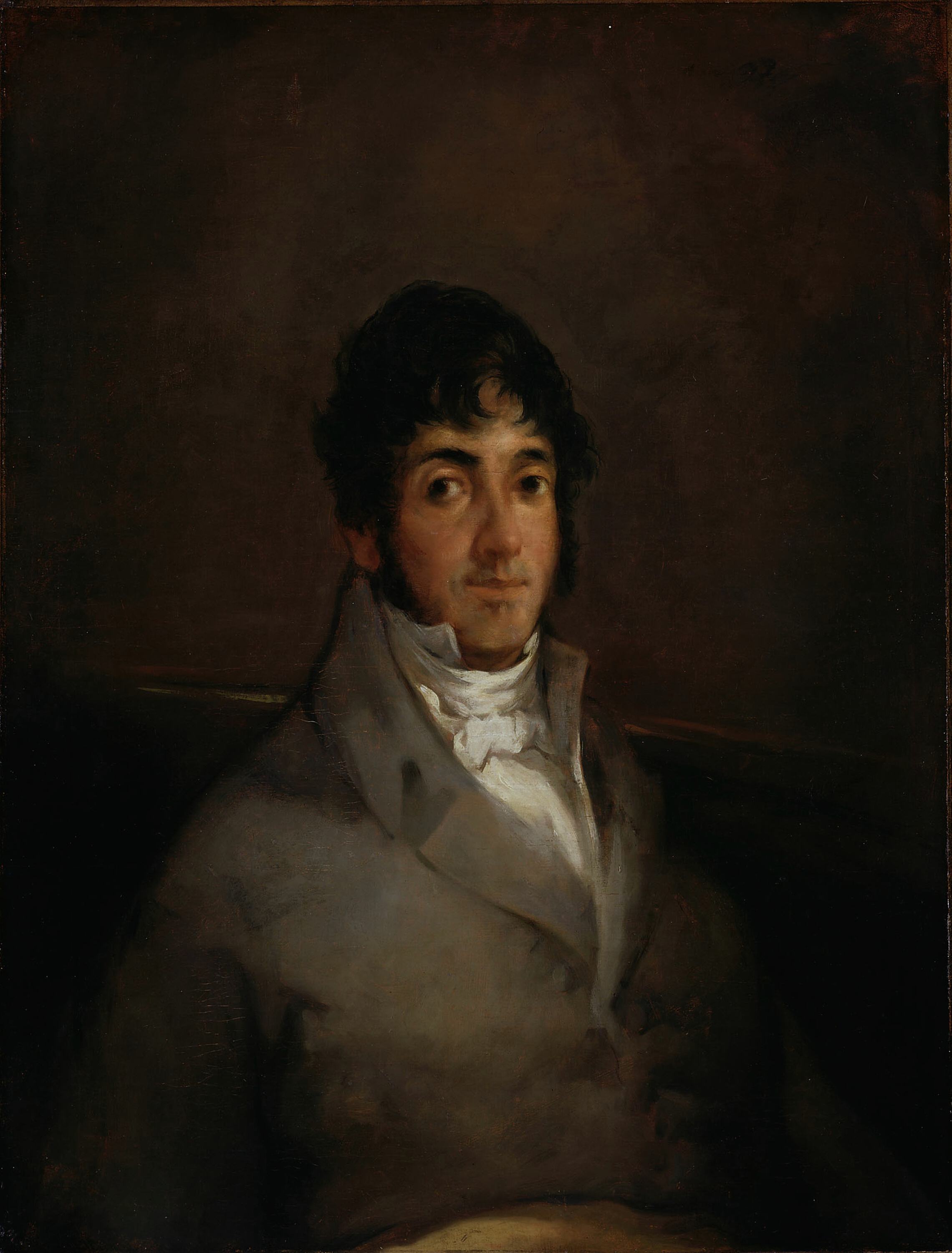 《伊西多罗·迈克兹的肖像》（Portrait of Isidoro Maiquez）｜弗朗西斯科·戈雅 Francisco de Goya｜约. 1807