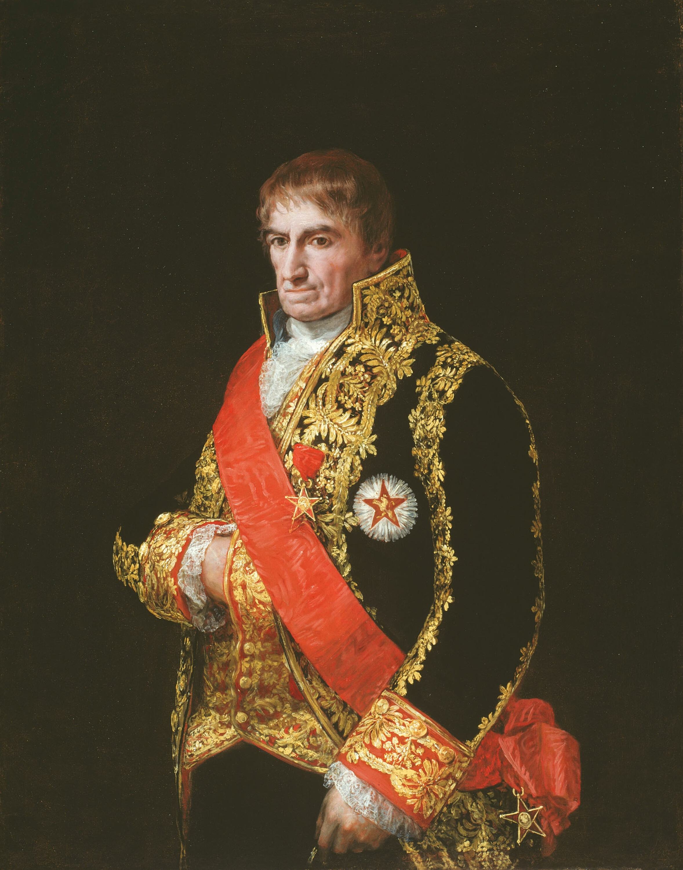 《何塞·曼努埃尔·罗梅罗将军的肖像》（Portrait of General José Manuel Romero）｜弗朗西斯科·戈雅 Francisco de Goya｜约. 1810