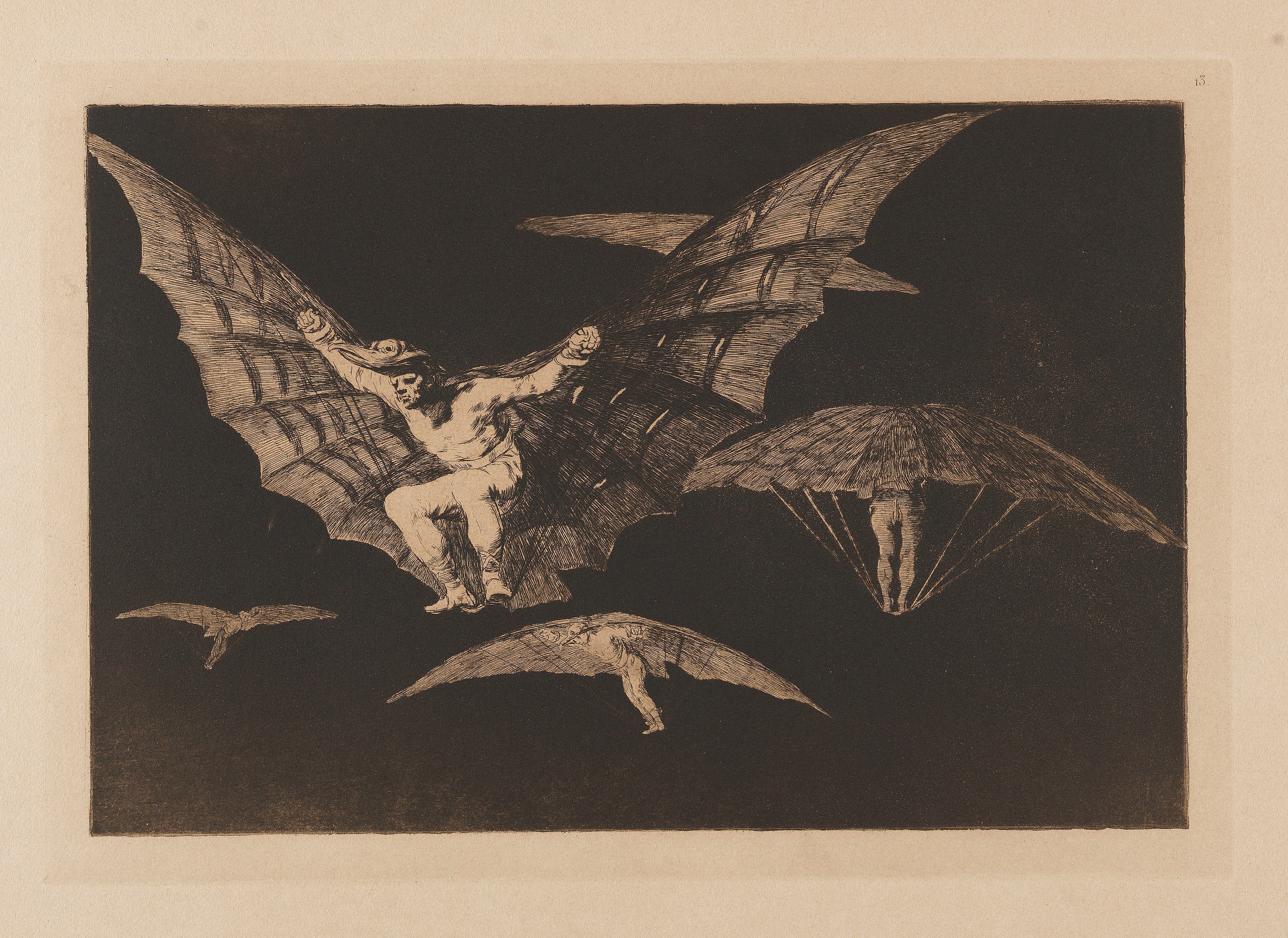 《3 比尔。 《箴言》（3 Bll. aus 'The Proverbs'）｜弗朗西斯科·戈雅 Francisco de Goya｜1815–1823