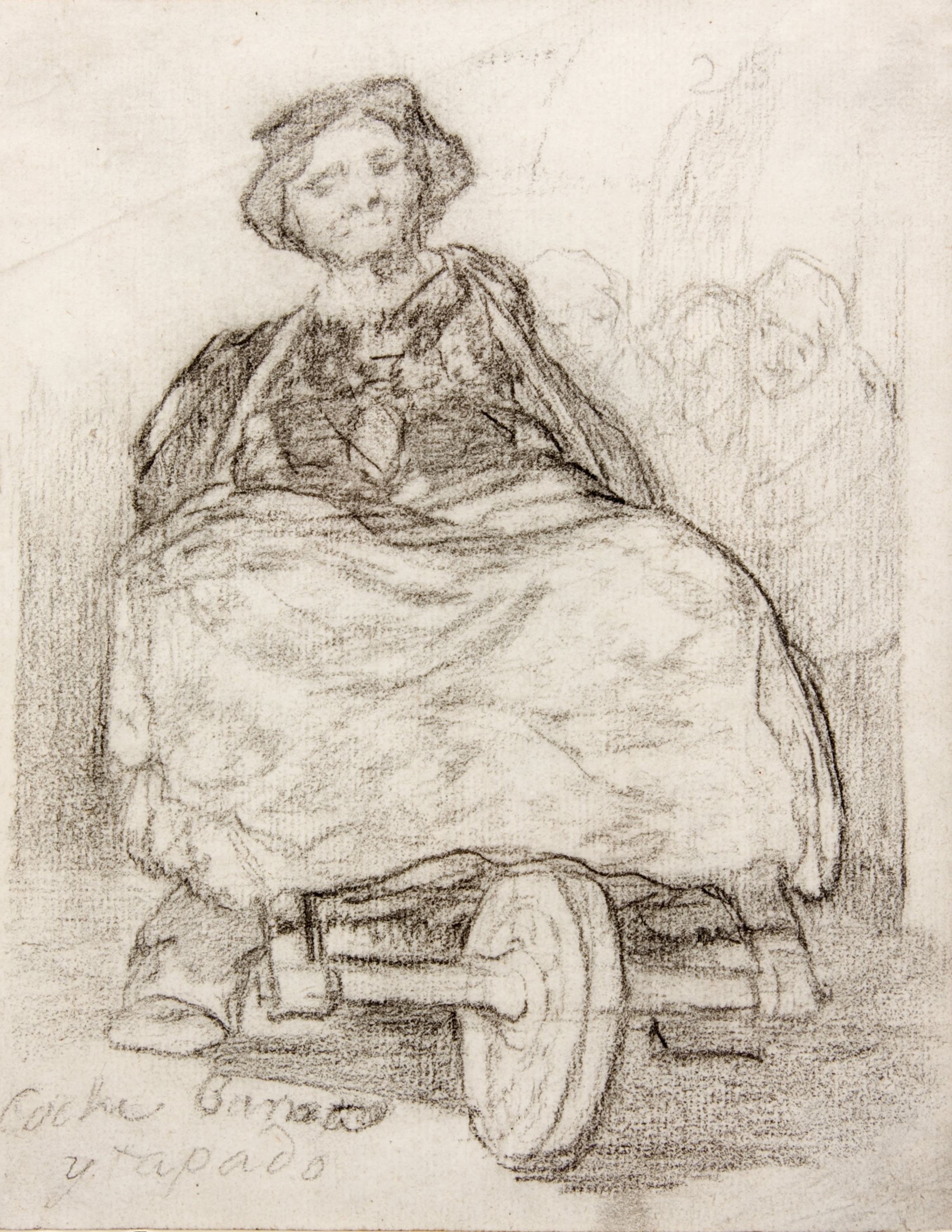 《便宜的有盖长途客车》（Cheap Covered Coach）｜弗朗西斯科·戈雅 Francisco de Goya｜1824–1828