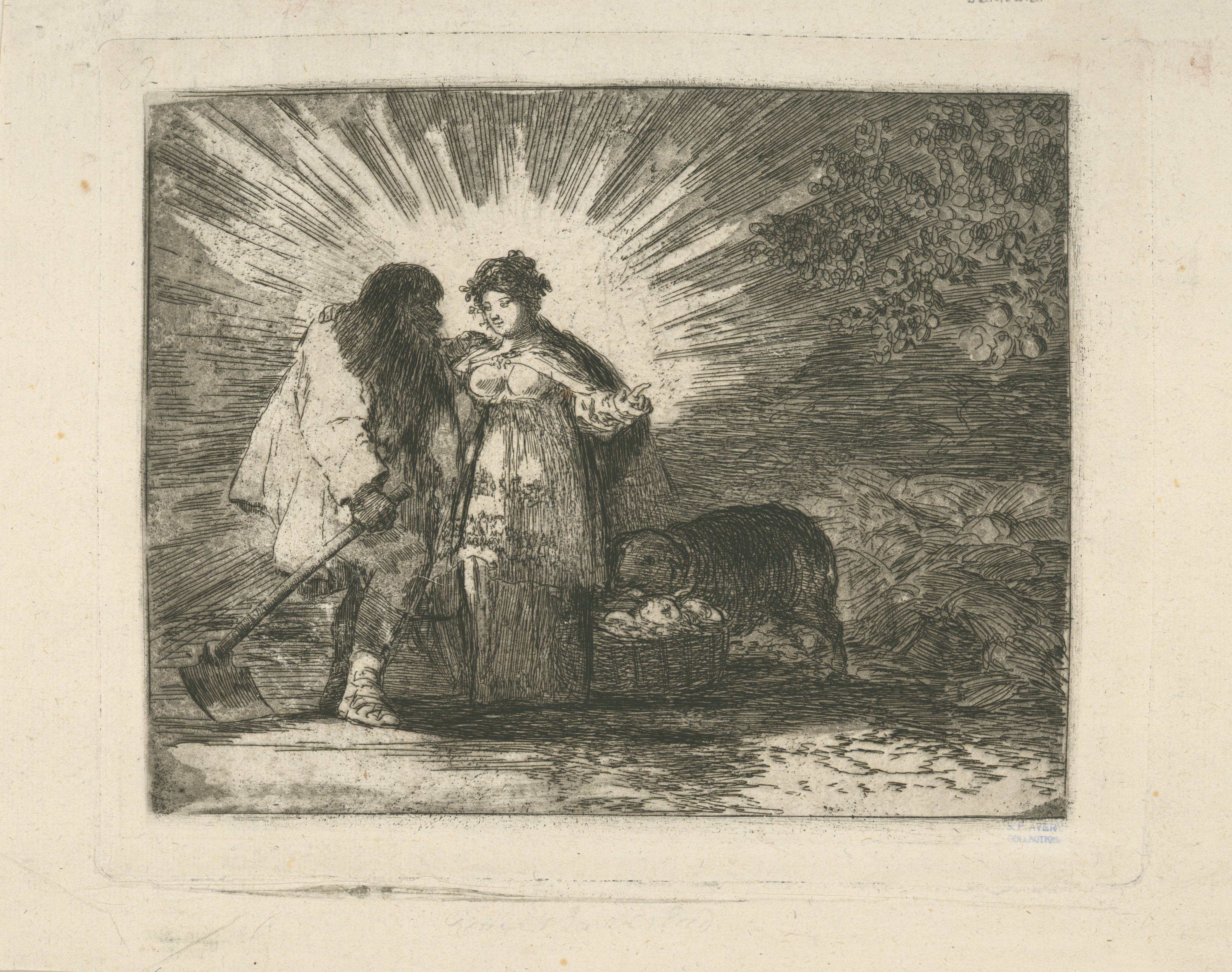 《这才是真实的》（This is the true）｜弗朗西斯科·戈雅 Francisco de Goya｜1863