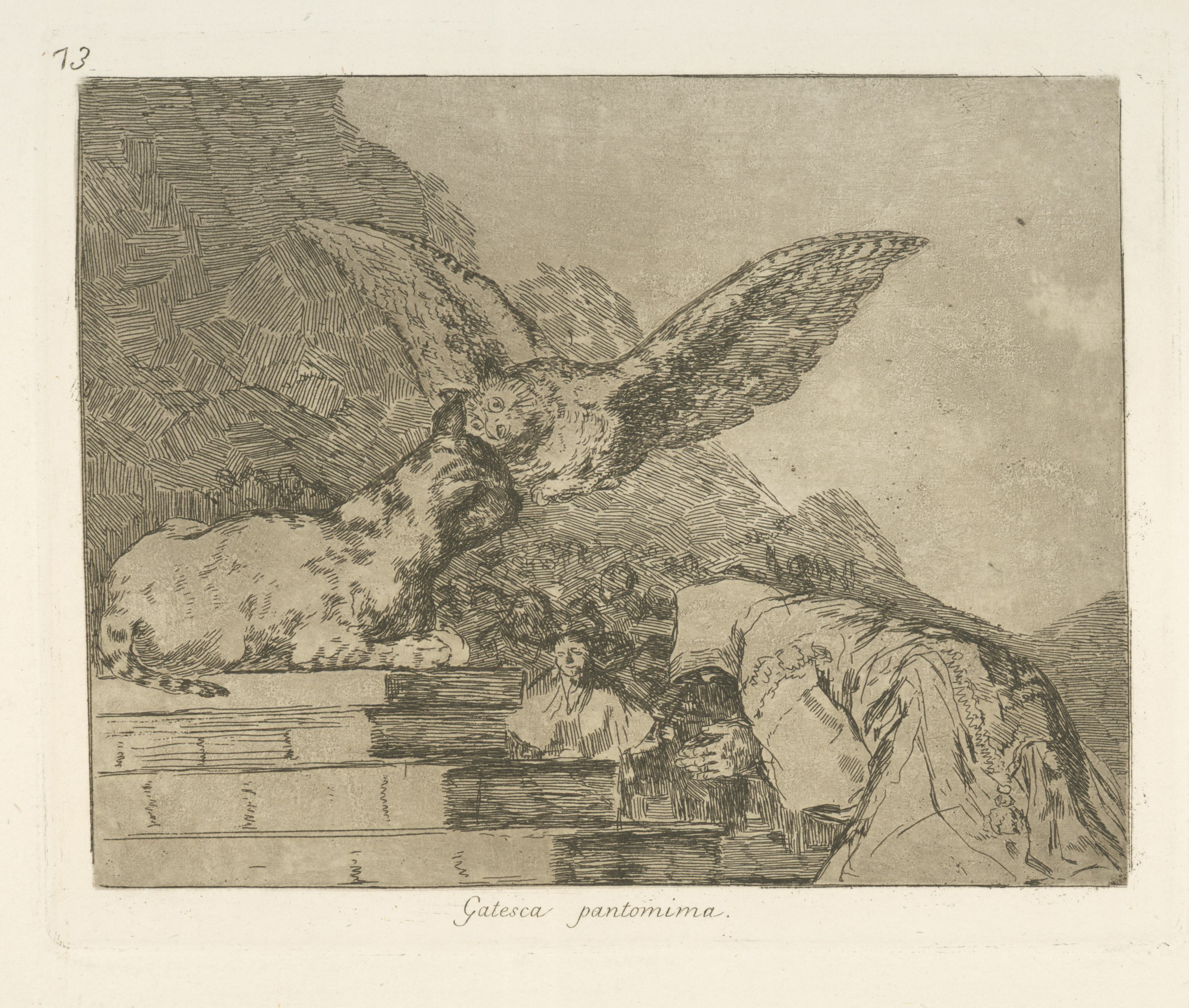 《煮哑剧》（Cook the pantomime）｜弗朗西斯科·戈雅 Francisco de Goya｜1863