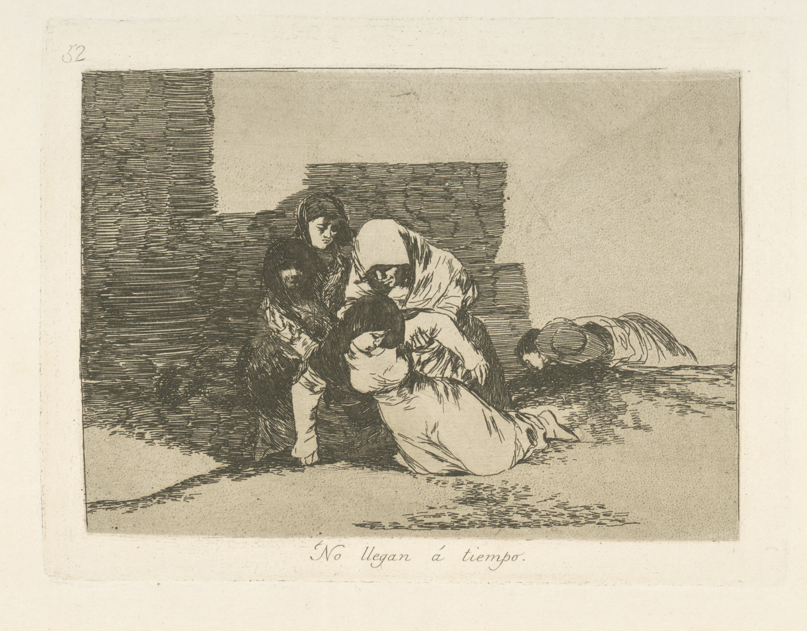 《他们没有准时到达》（They don't arrive on time）｜弗朗西斯科·戈雅 Francisco de Goya｜1863