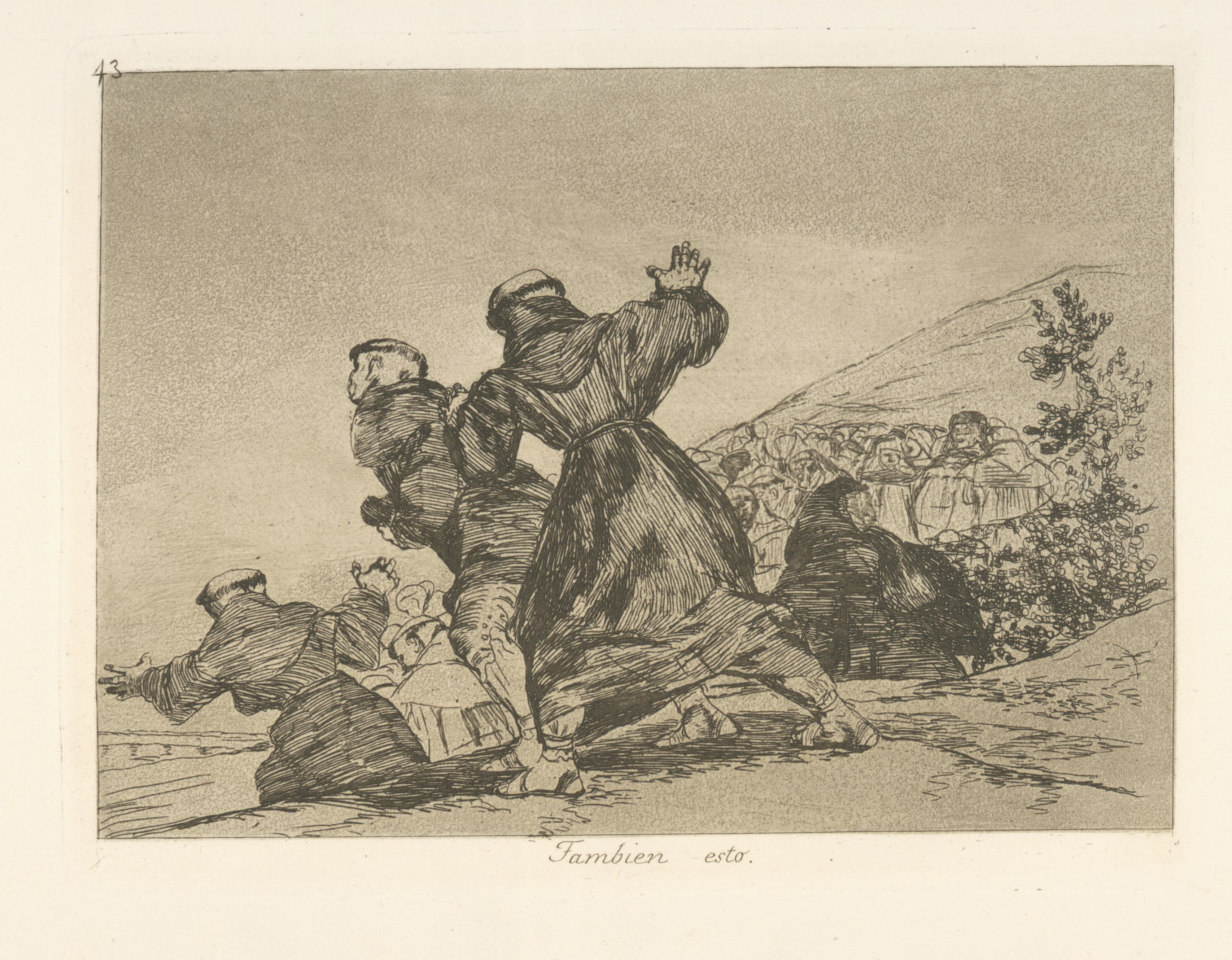 《还有这个》（Also this）｜弗朗西斯科·戈雅 Francisco de Goya｜1863