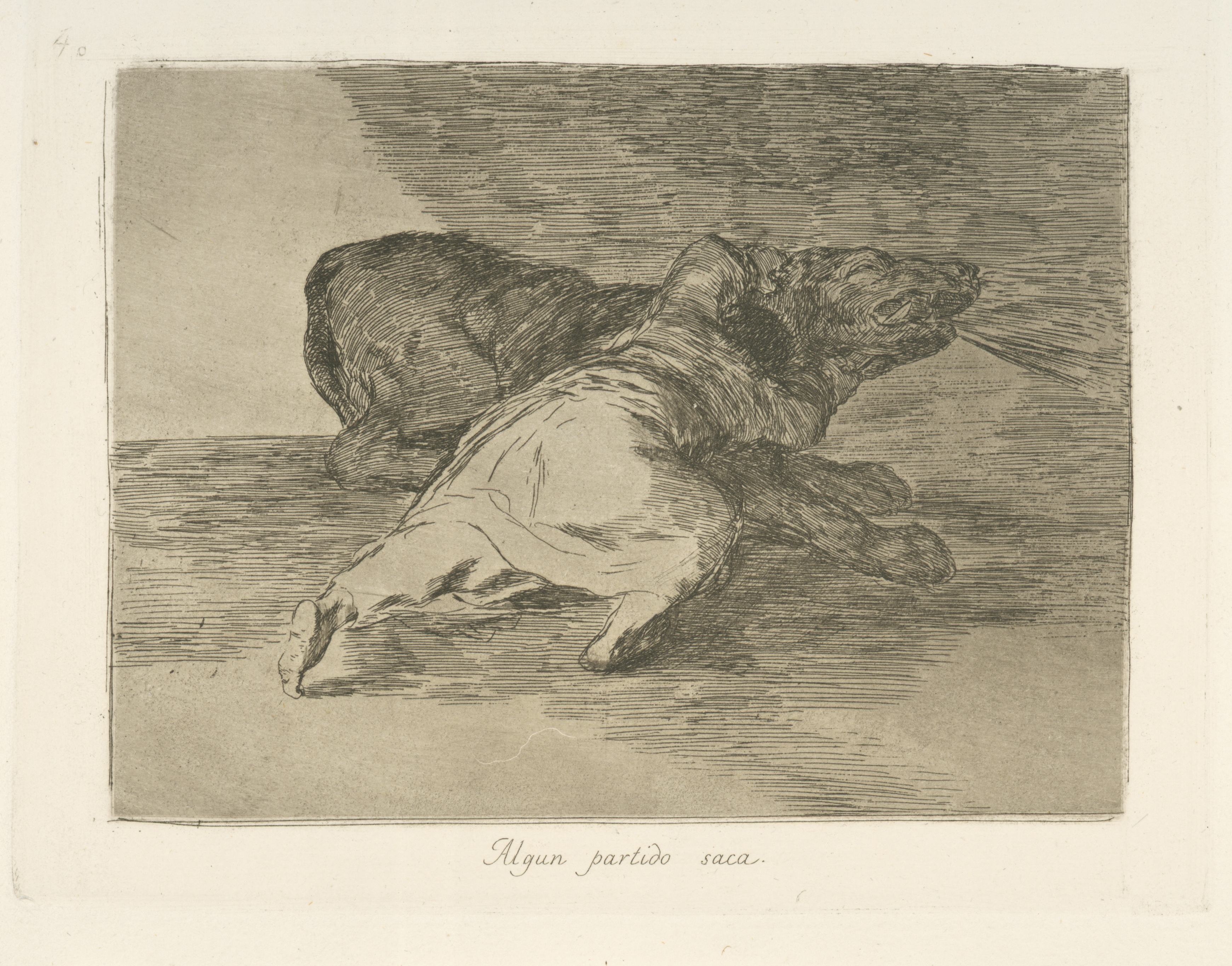 《一些门廊需要》（Some portido takes）｜弗朗西斯科·戈雅 Francisco de Goya｜1863