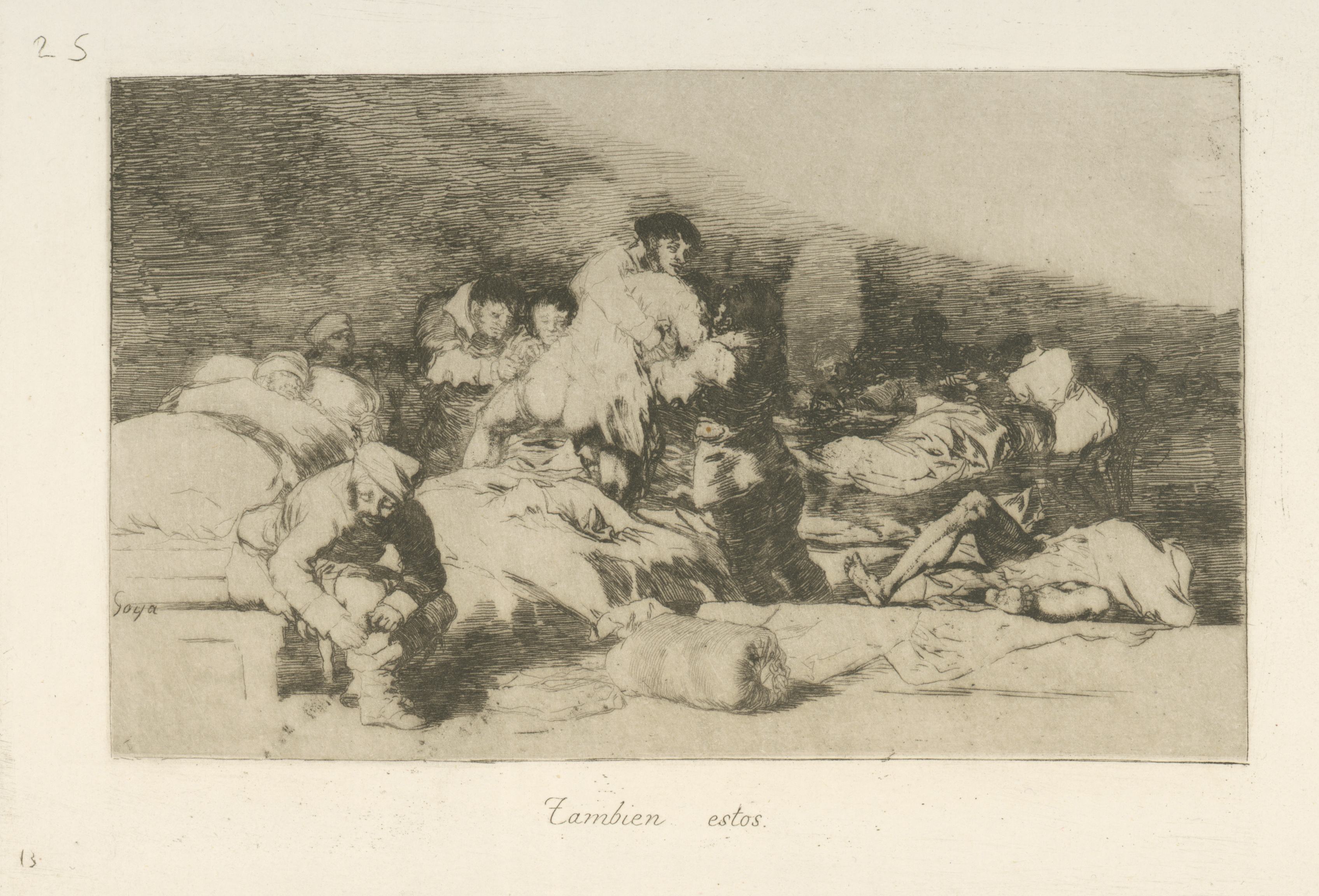 《还有这些》（Also these）｜弗朗西斯科·戈雅 Francisco de Goya｜1863