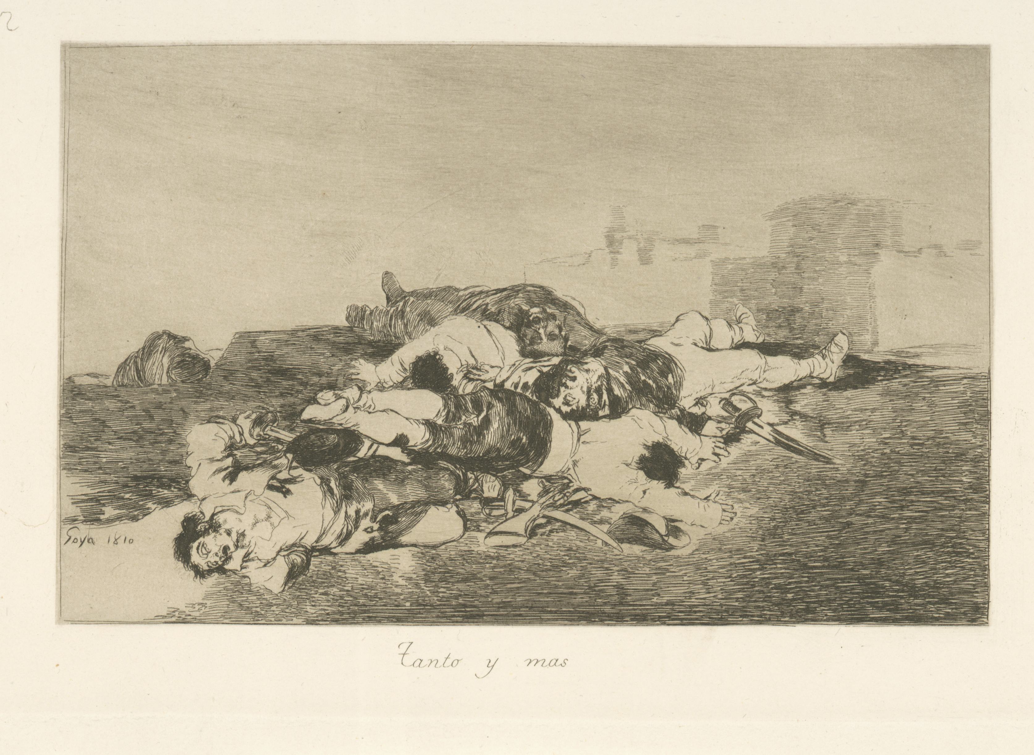 《这么多还有更多》（So much and more）｜弗朗西斯科·戈雅 Francisco de Goya｜1863