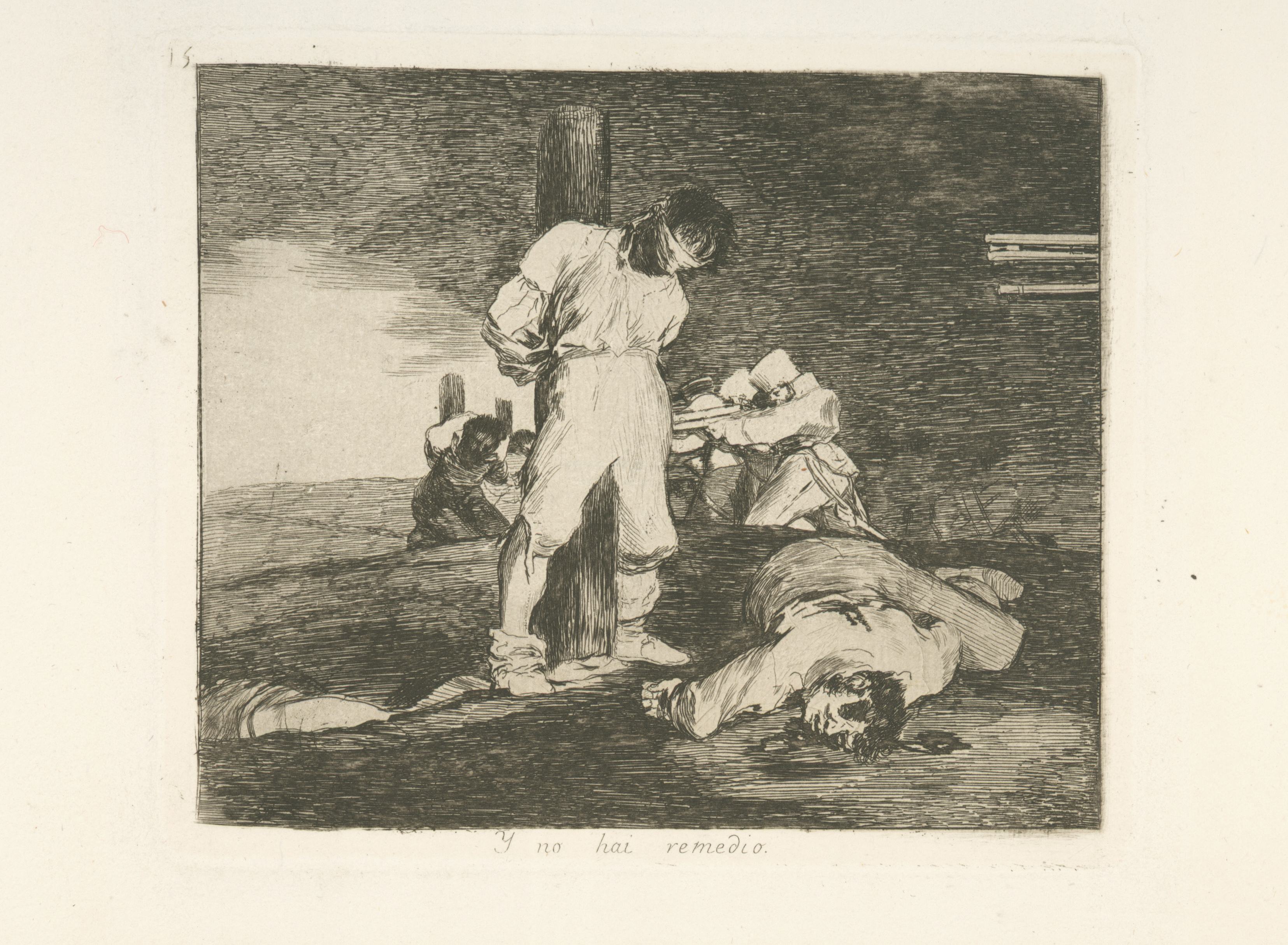《并且没有补救办法》（And there is no remedy）｜弗朗西斯科·戈雅 Francisco de Goya｜1863