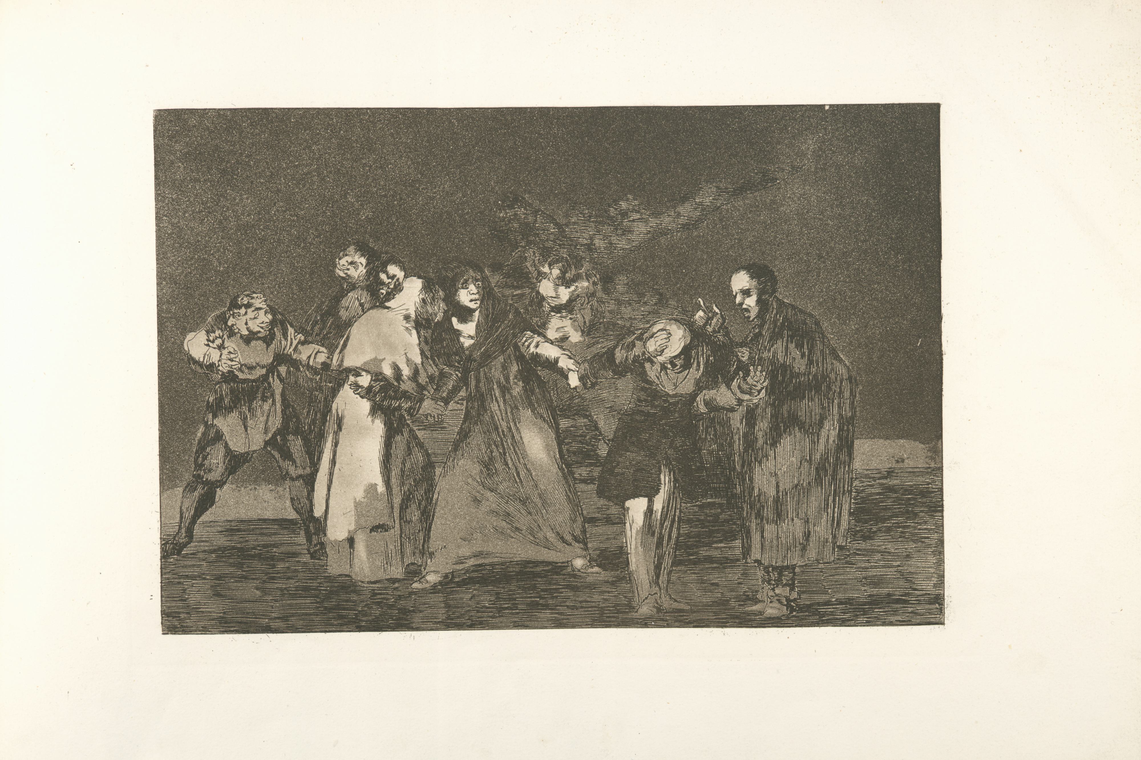 《劝告》（The exhortations）｜弗朗西斯科·戈雅 Francisco de Goya｜1864