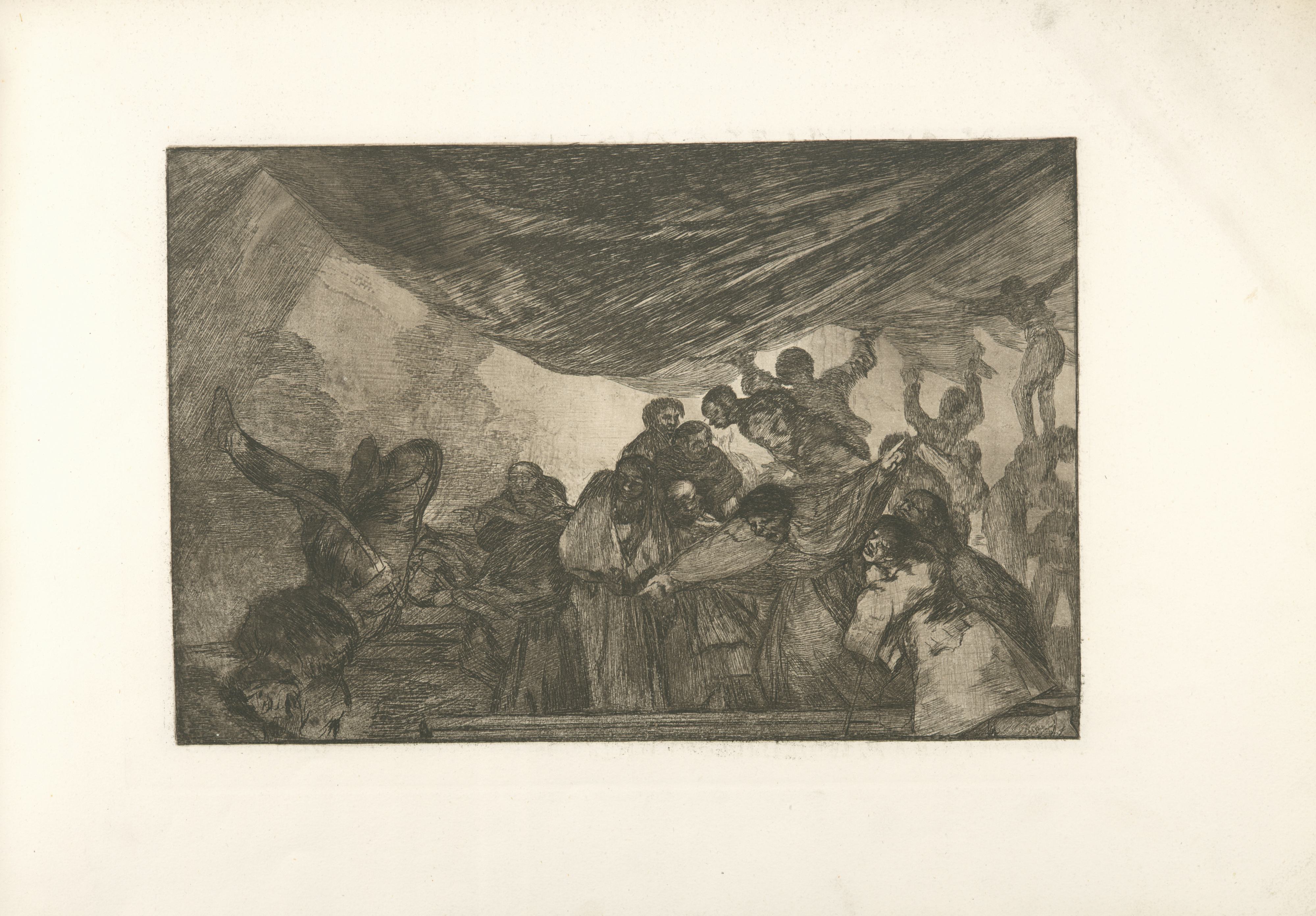 《明显的废话》（clear nonsense）｜弗朗西斯科·戈雅 Francisco de Goya｜1864