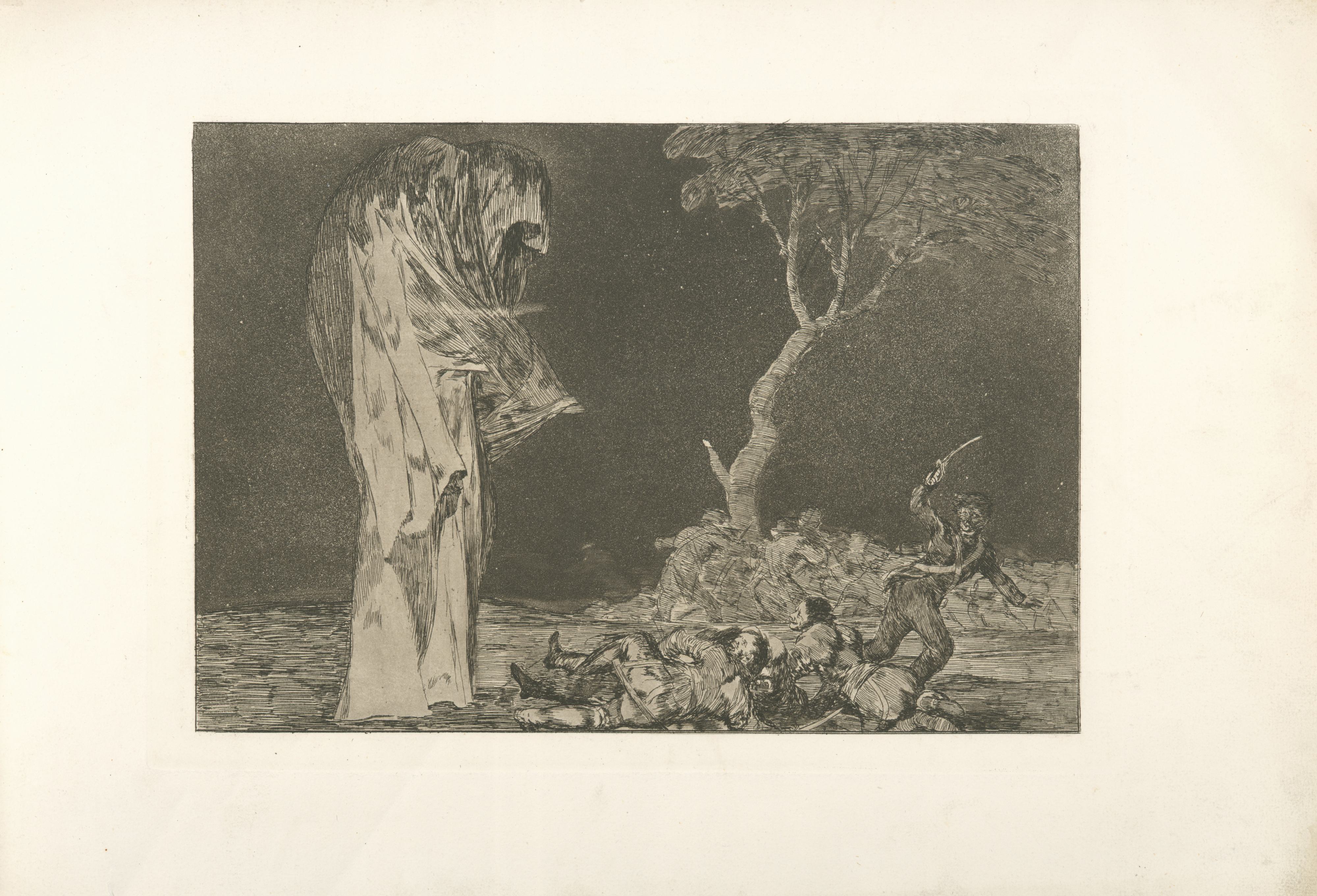 《可怕的废话》（scary nonsense）｜弗朗西斯科·戈雅 Francisco de Goya｜1864