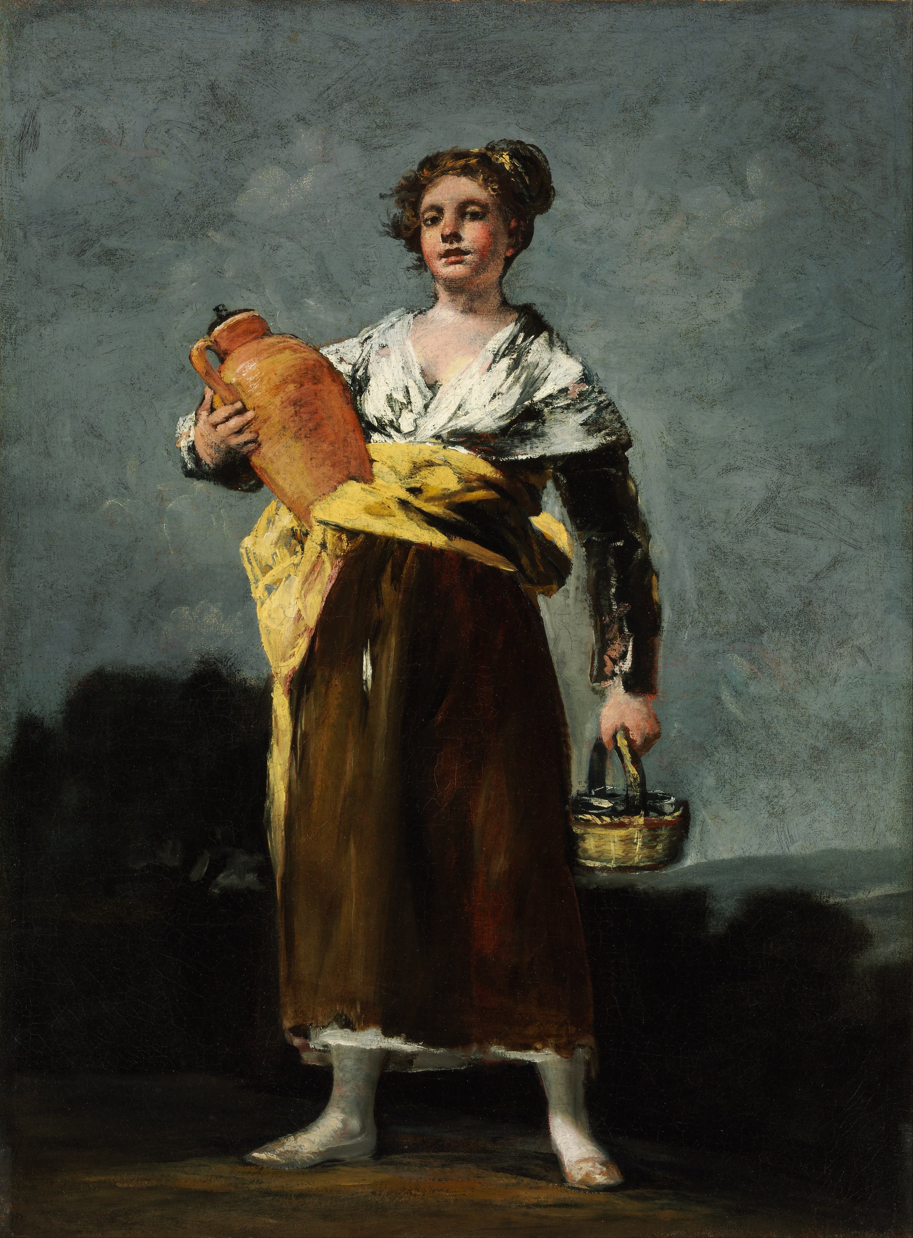 《运水者》（The Water Carrier）｜弗朗西斯科·戈雅 Francisco de Goya｜不明