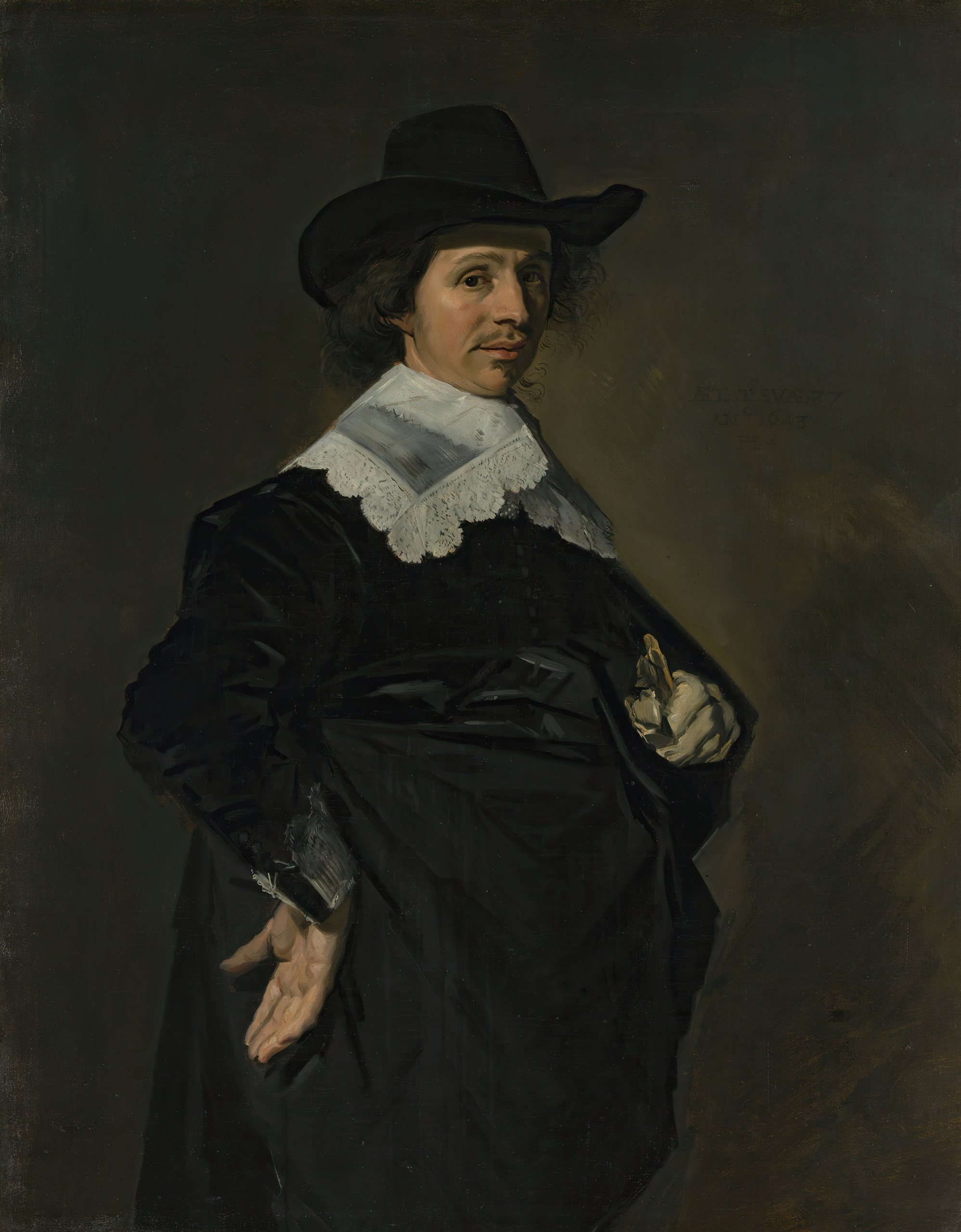 《保卢斯·维舒尔 (1606–1667)》（Paulus Verschuur (1606–1667)）｜弗兰斯·哈尔斯 Frans Hals｜1643