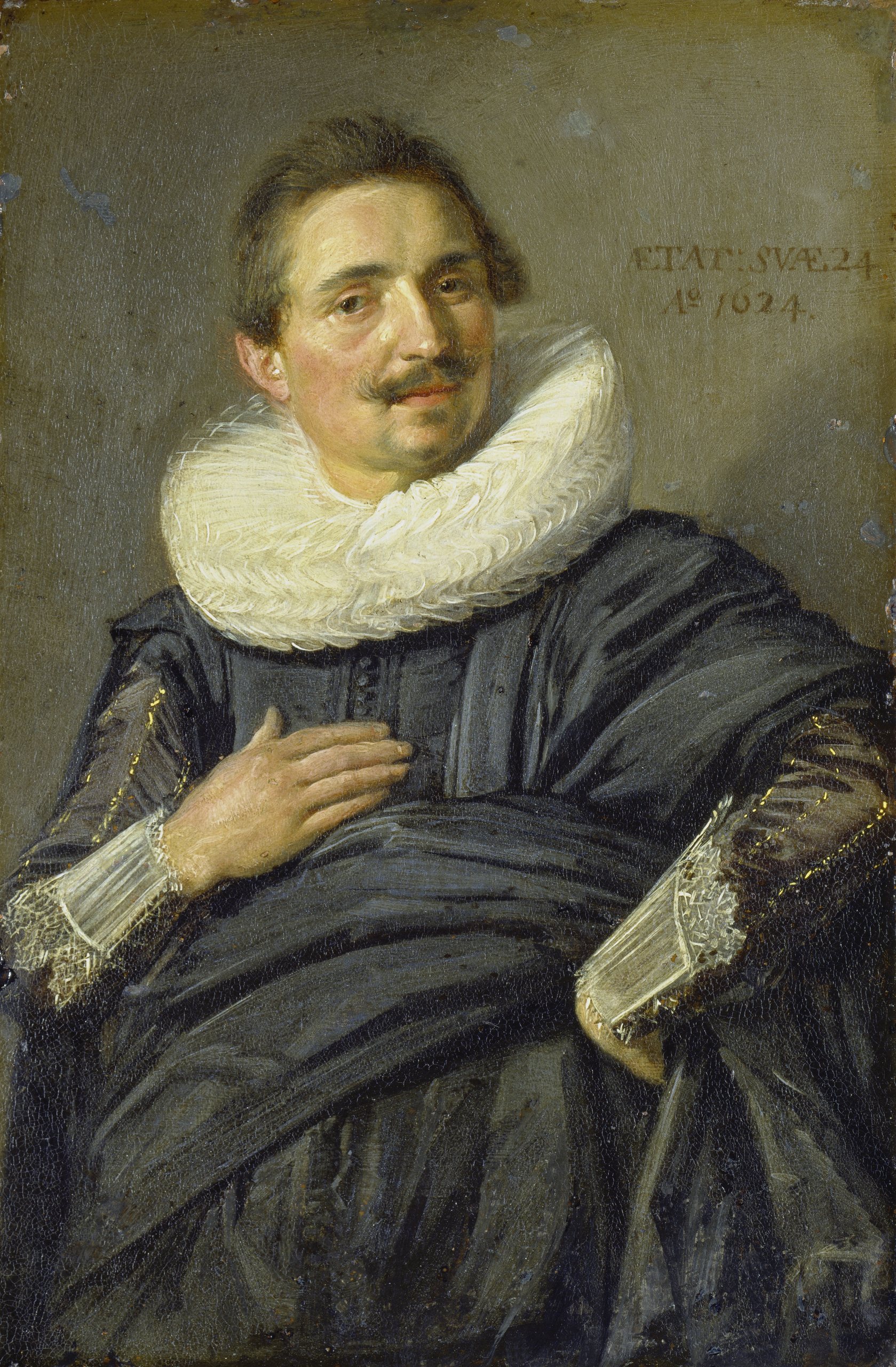 《年轻骑士的肖像》（Portrait of a Young Cavalier）｜弗兰斯·哈尔斯 Frans Hals｜不明