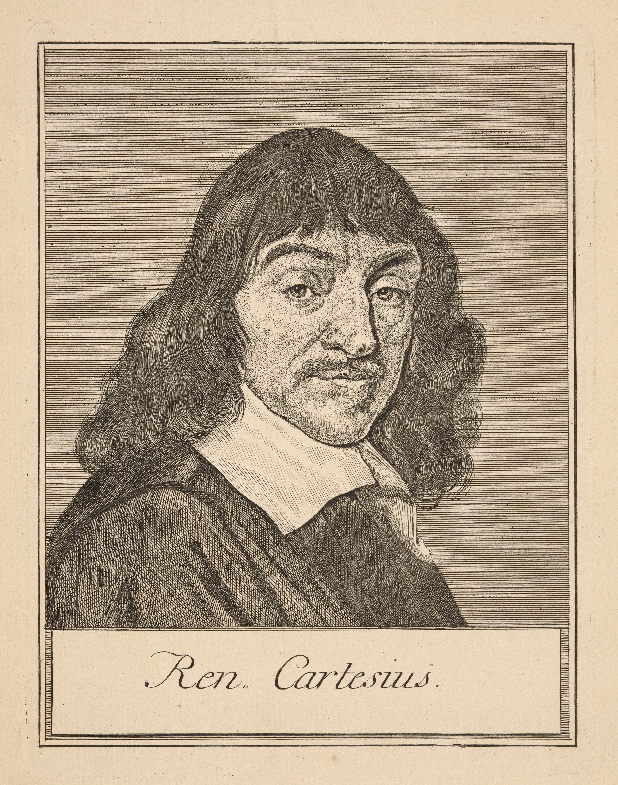 《任。笛卡尔（勒内·笛卡尔）》（Ren. Cartesius (Rene Descartes)）｜弗兰斯·哈尔斯 Frans Hals｜不明