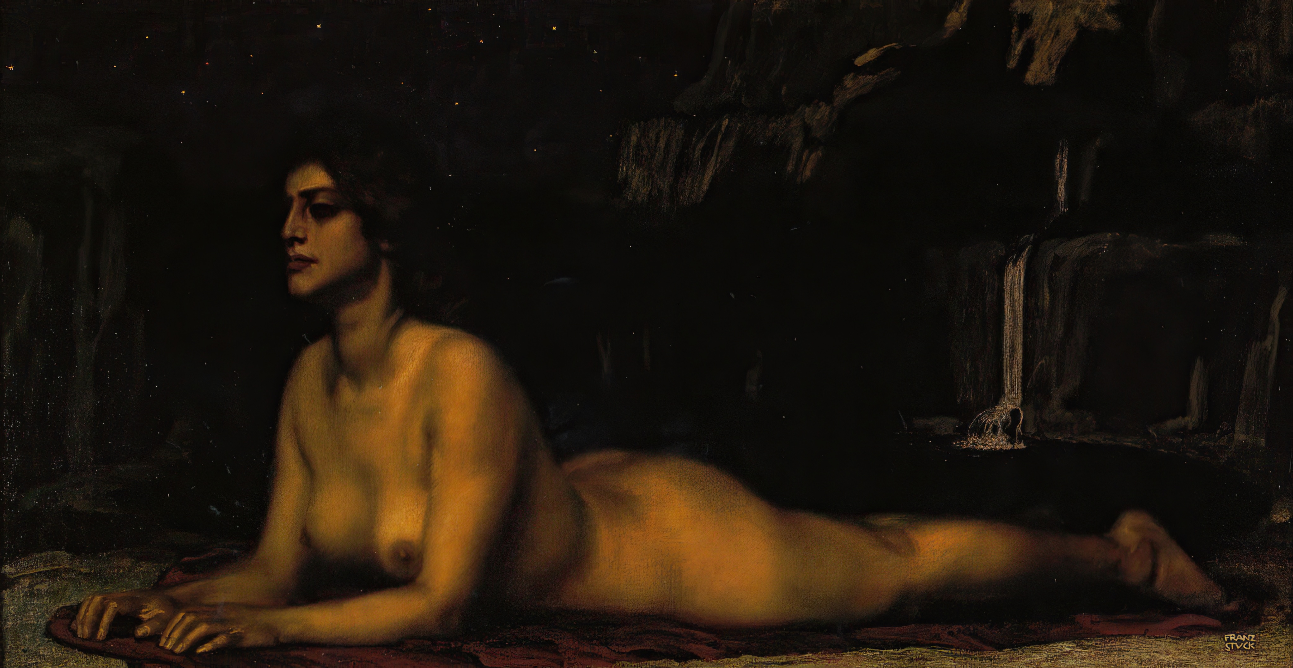 《斯芬克斯》（Sphinx）｜弗朗茨·冯·施图克｜1904