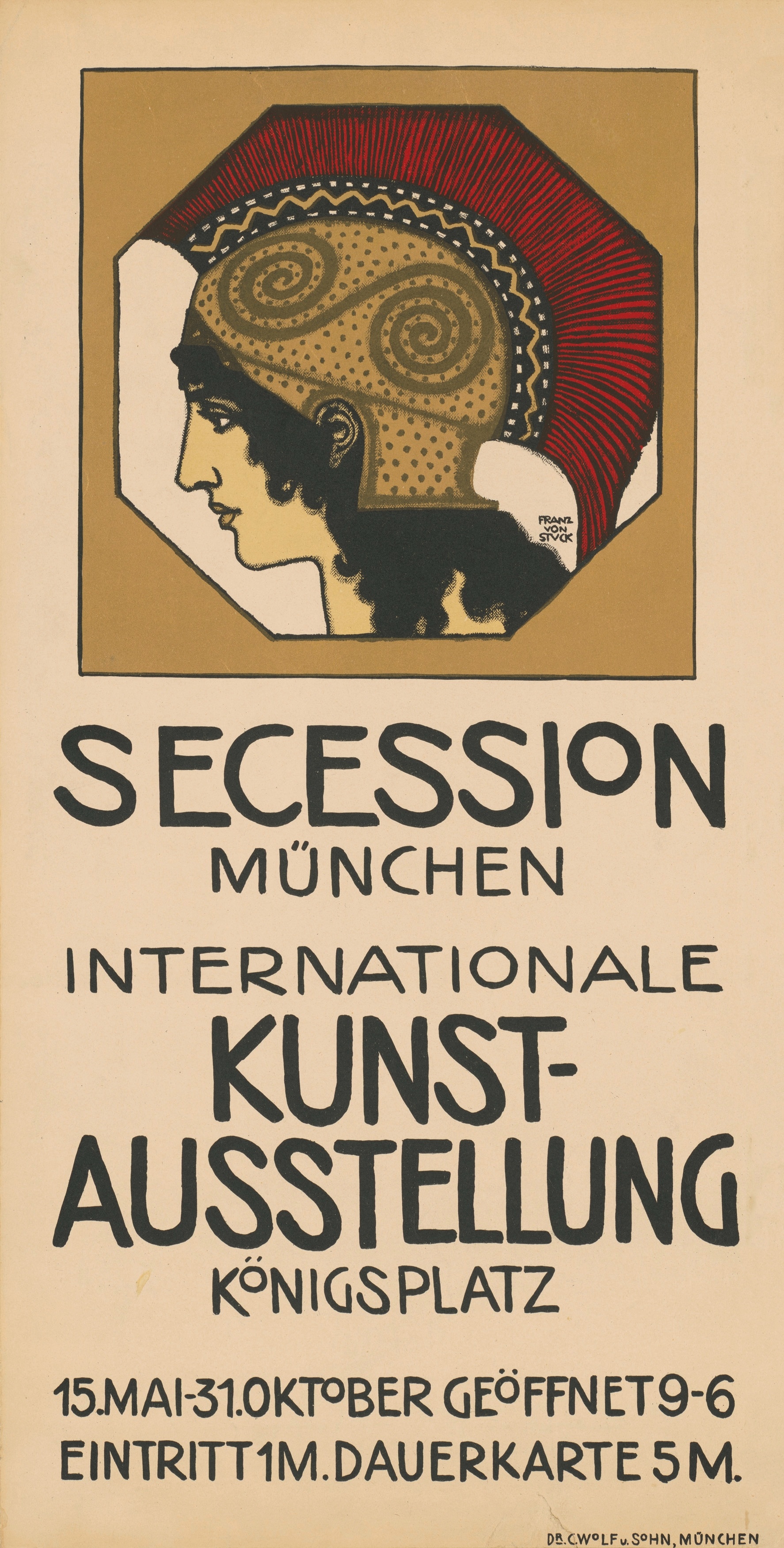 《分离派 慕尼黑》（SECESSION Munich）｜弗朗茨·冯·施图克｜1907