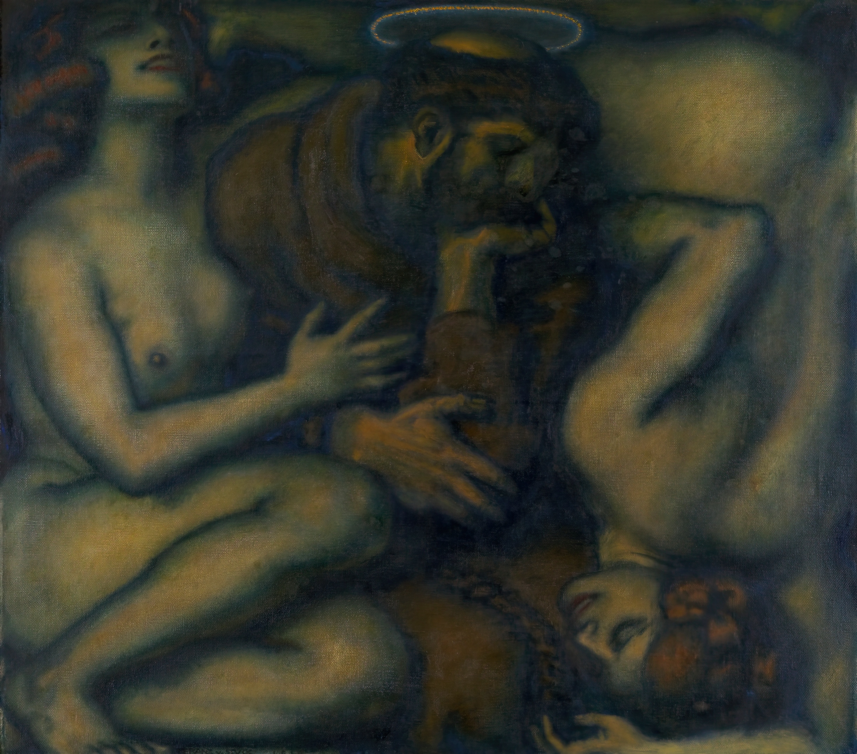 《诱惑》（Temptation）｜弗朗茨·冯·施图克｜1918