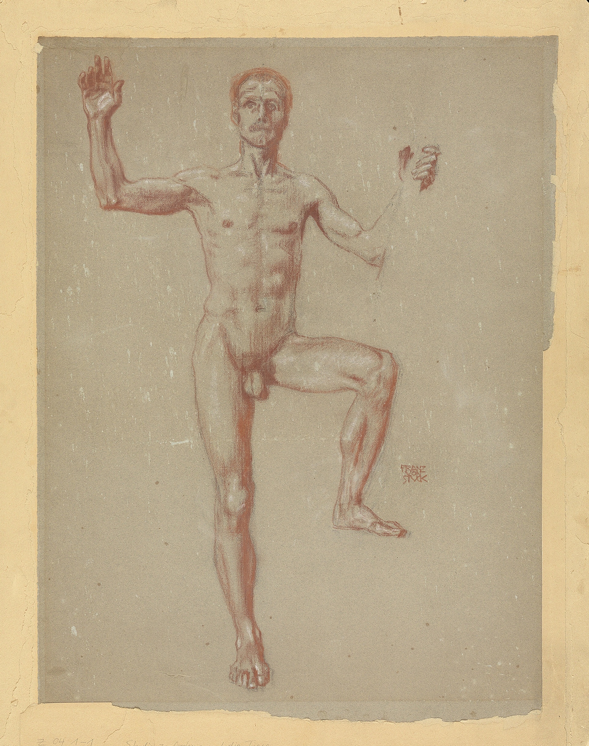 《《俄耳甫斯与动物》习作》（Study for “Orpheus and the Animals”）｜弗朗茨·冯·施图克｜约1924