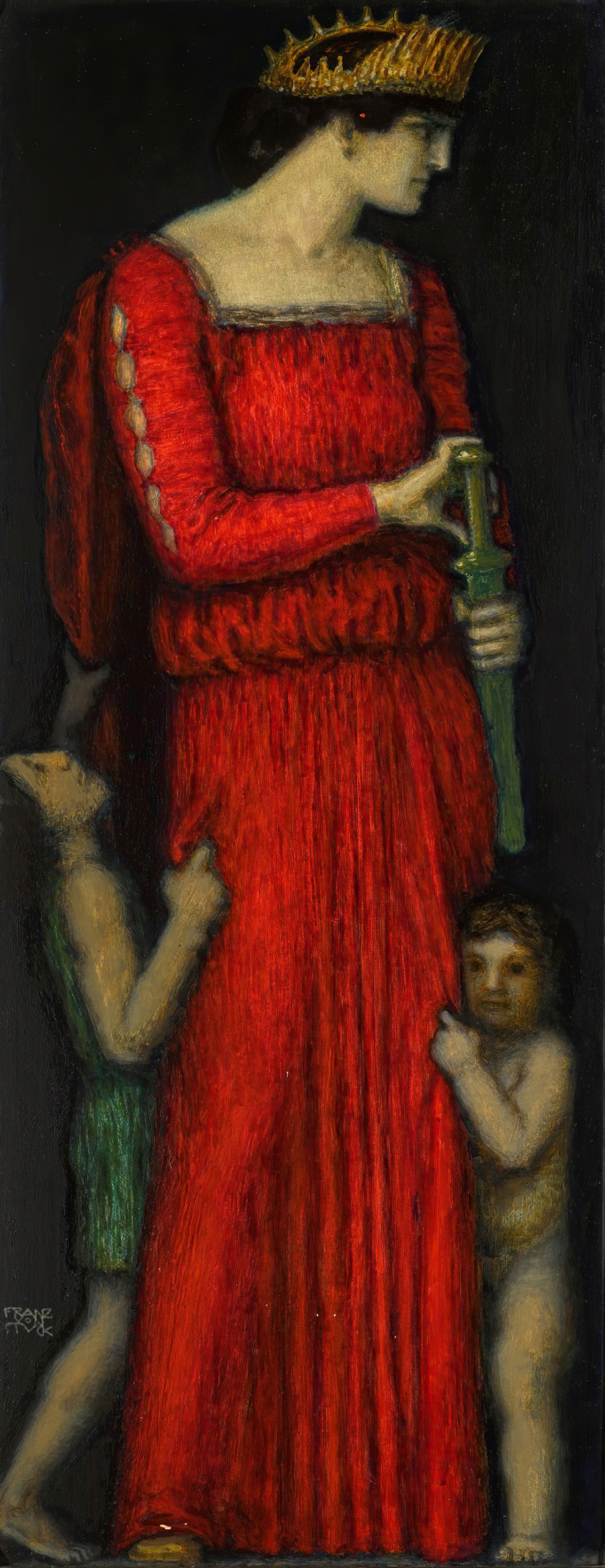 《美狄亚》（Medea）｜弗朗茨·冯·施图克｜不明