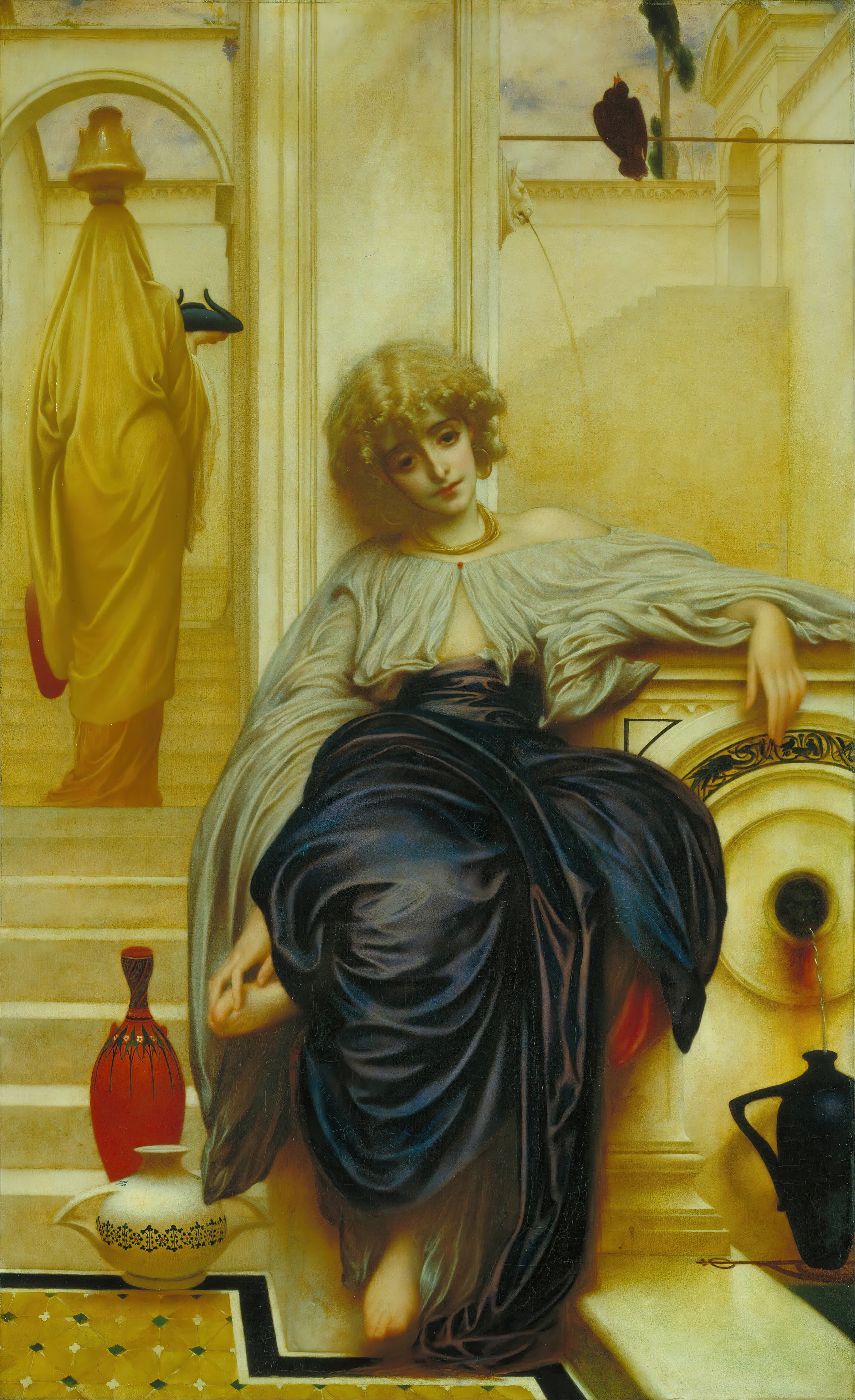 《无词歌曲》（Songs without words）｜弗雷德里克·莱顿 Frederic Leighton｜1861