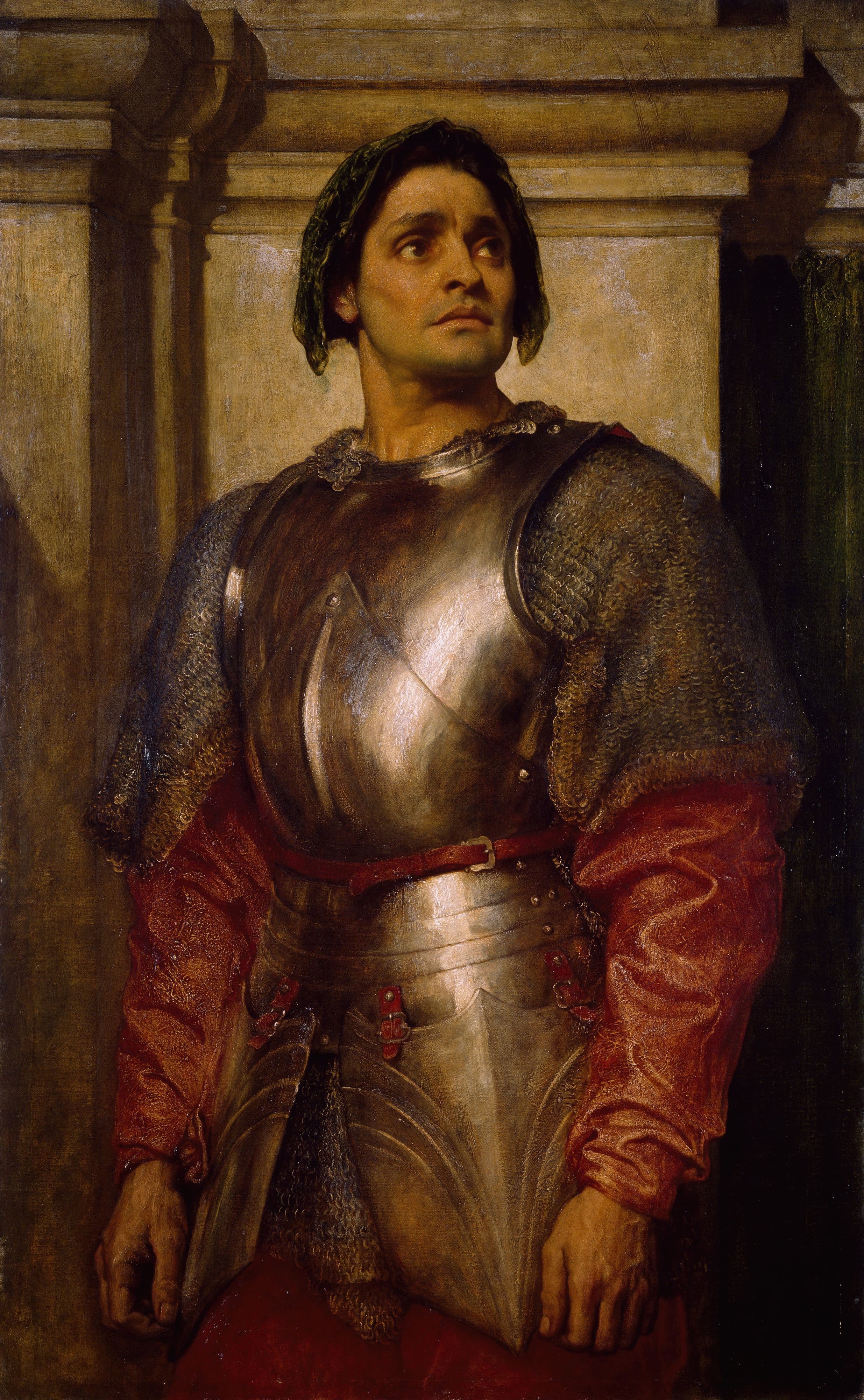 《致雇佣兵》（To Condottiere）｜弗雷德里克·莱顿 Frederic Leighton｜1871–72