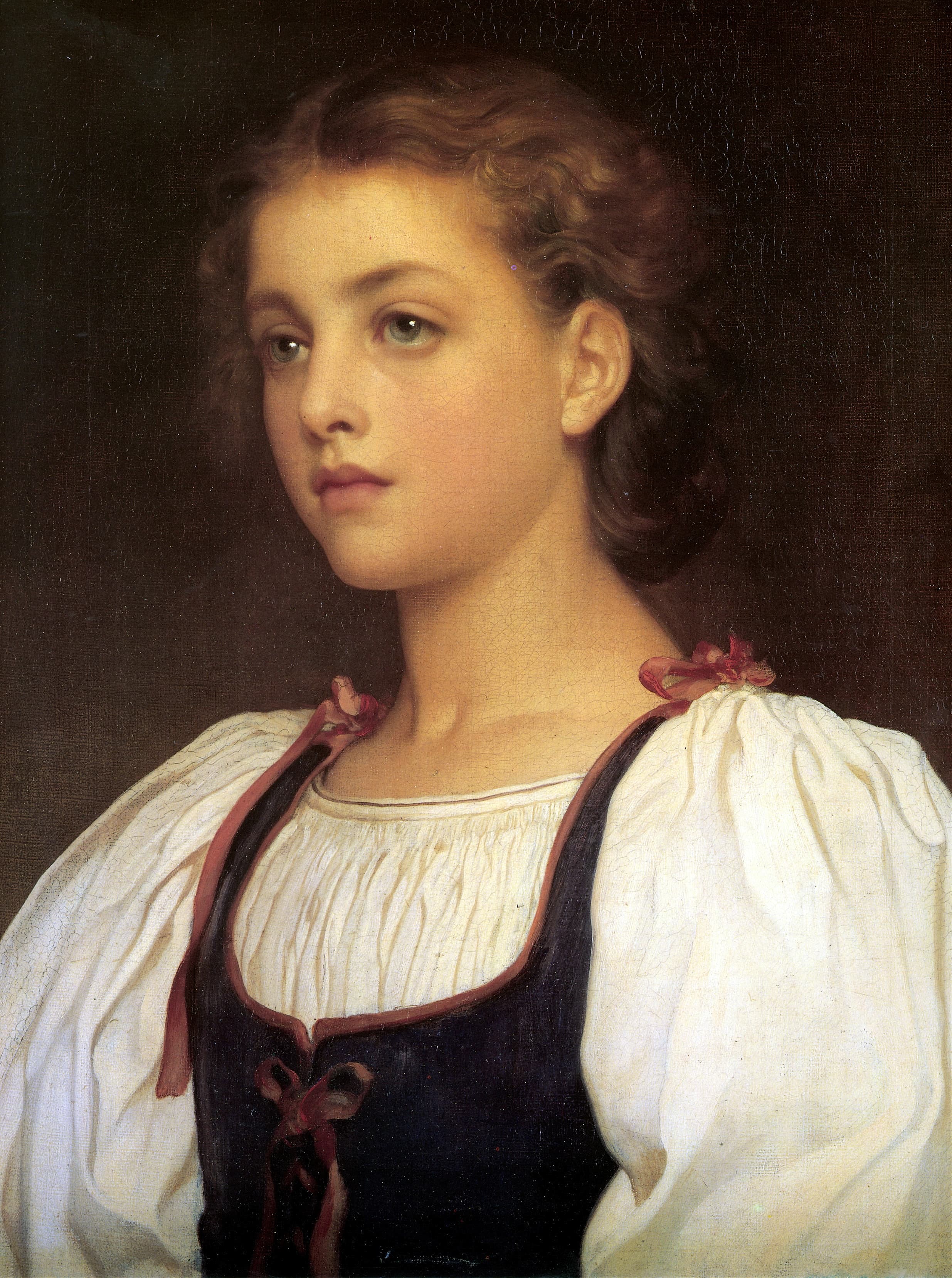 《金发女郎》（Blondie）｜弗雷德里克·莱顿 Frederic Leighton｜1879