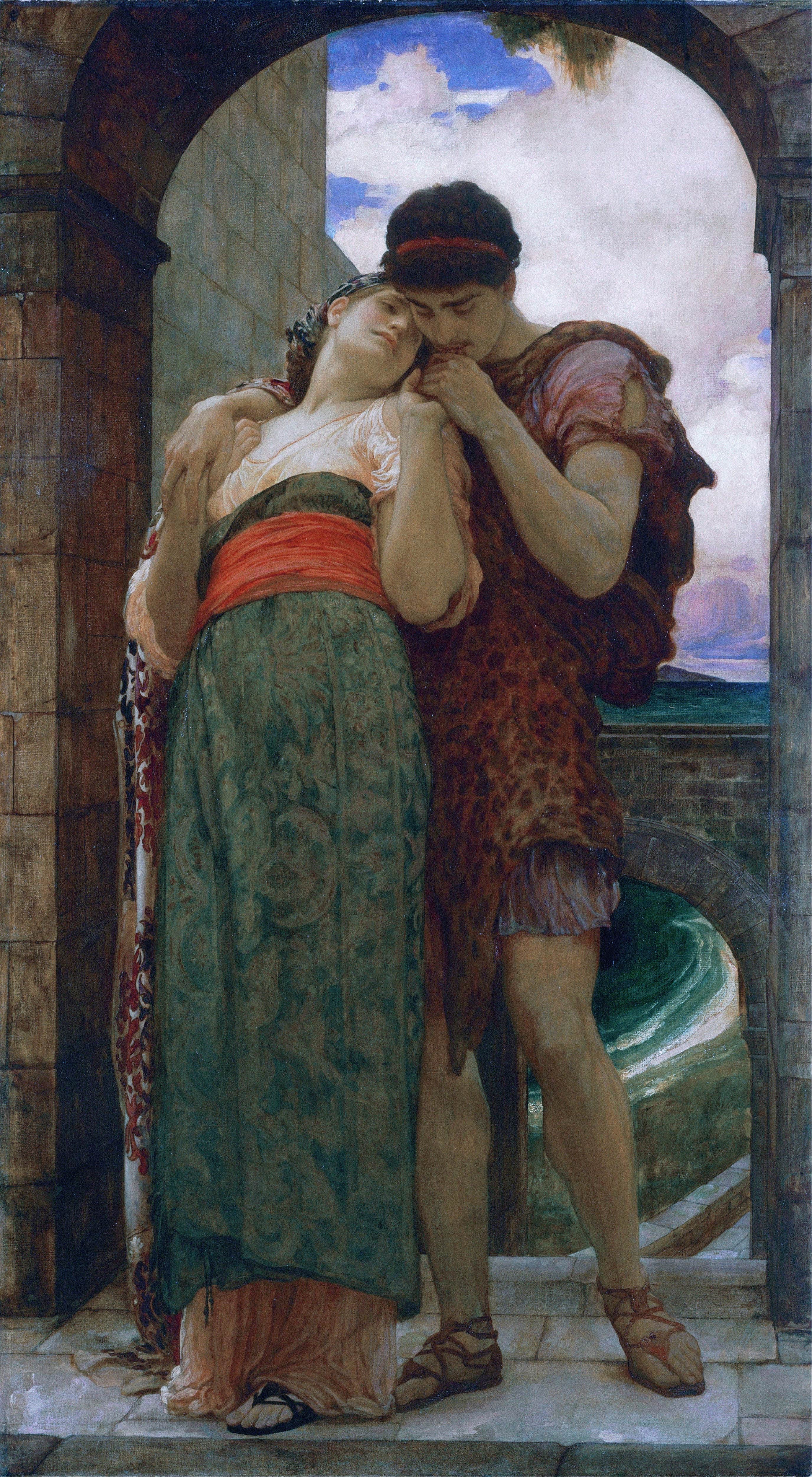《已婚》（Wedded）｜弗雷德里克·莱顿 Frederic Leighton｜1882