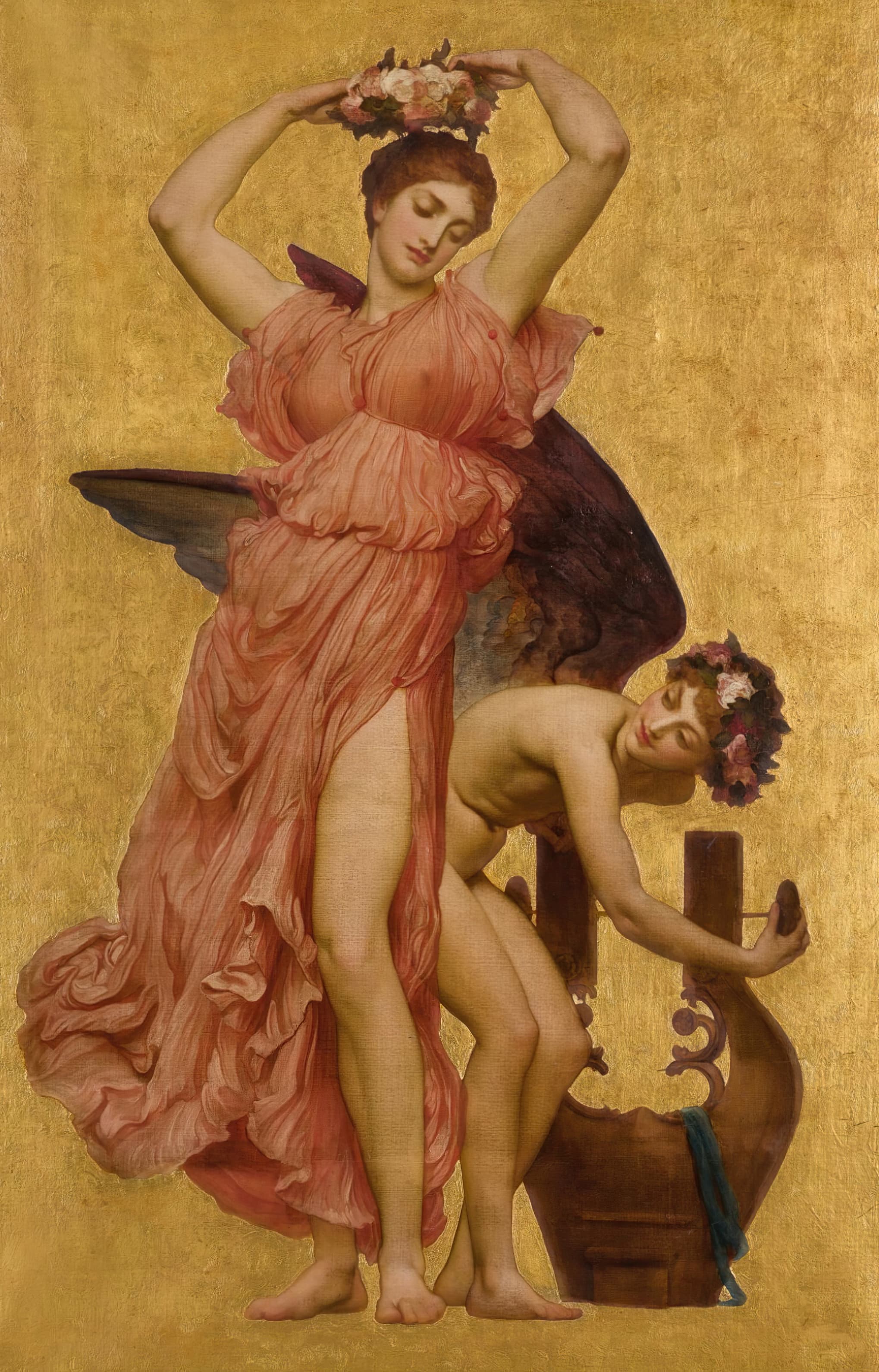 《埃拉托》（Erato）｜弗雷德里克·莱顿 Frederic Leighton｜不明
