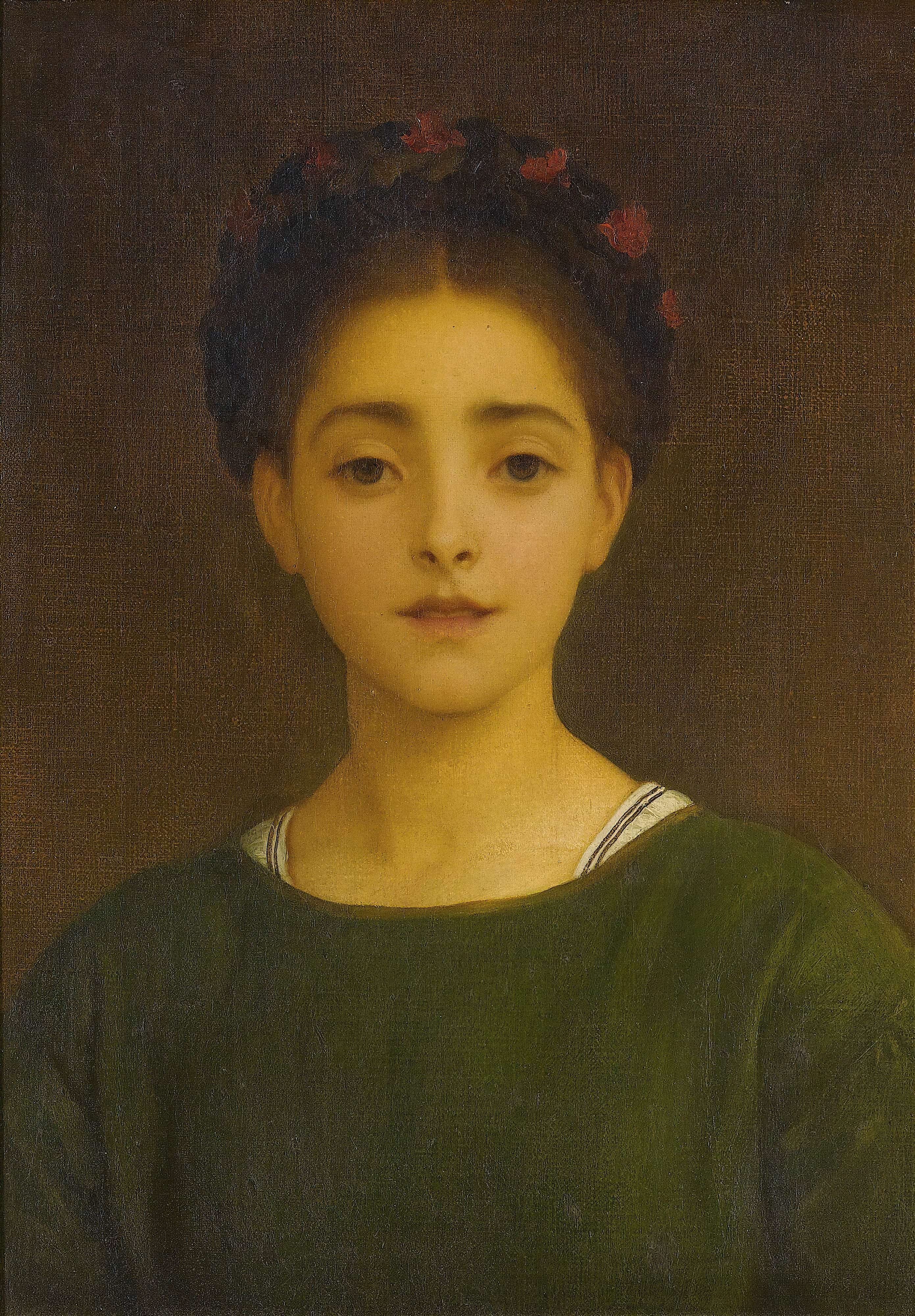 《莱安德拉》（Leandra）｜弗雷德里克·莱顿 Frederic Leighton｜不明