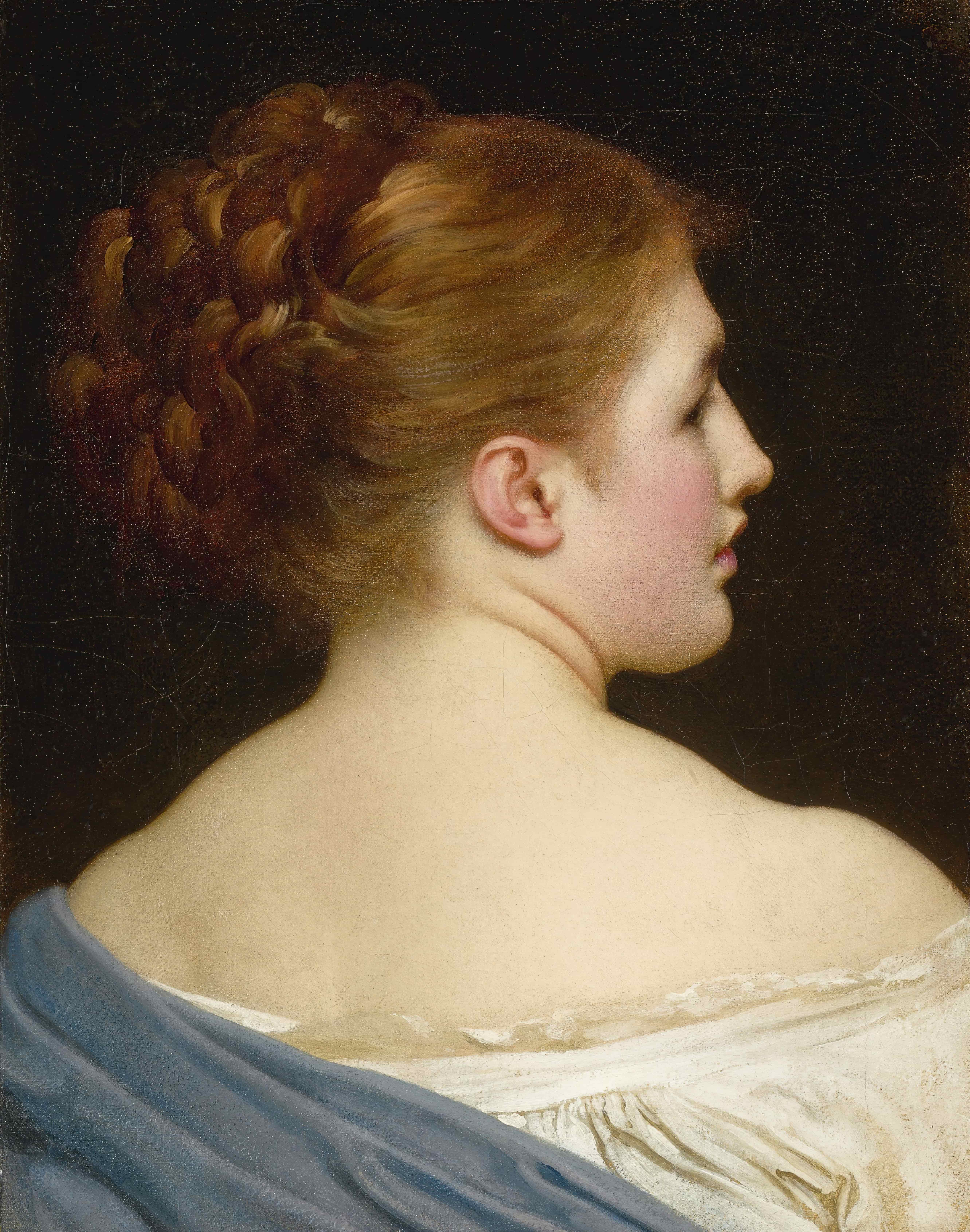 《百合》（Lily）｜弗雷德里克·莱顿 Frederic Leighton｜不明