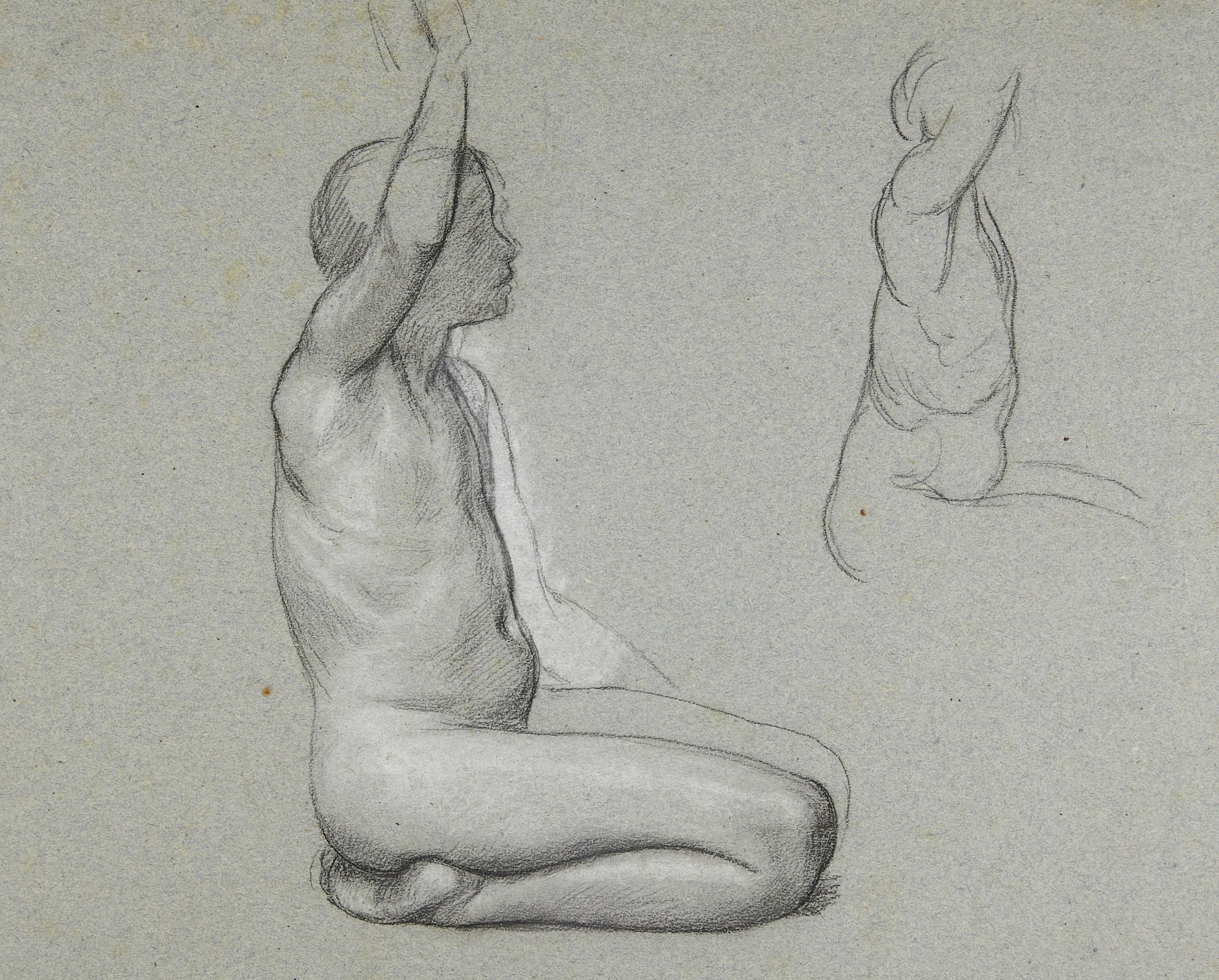 《裸体的孩子》（Nude child）｜弗雷德里克·莱顿 Frederic Leighton｜不明